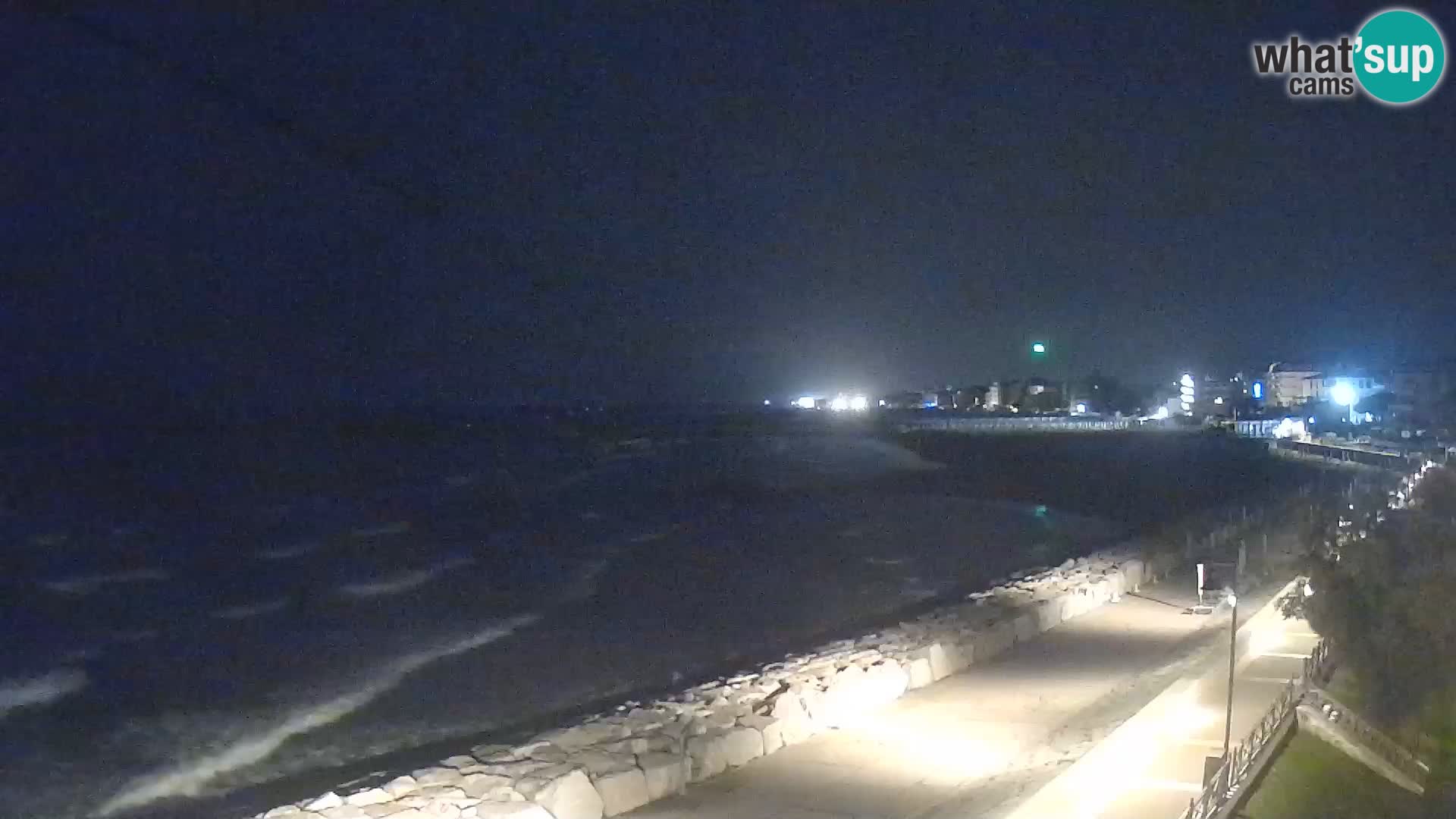Webcam Caorle Ponente – Vue depuis les Marinai di Caorle