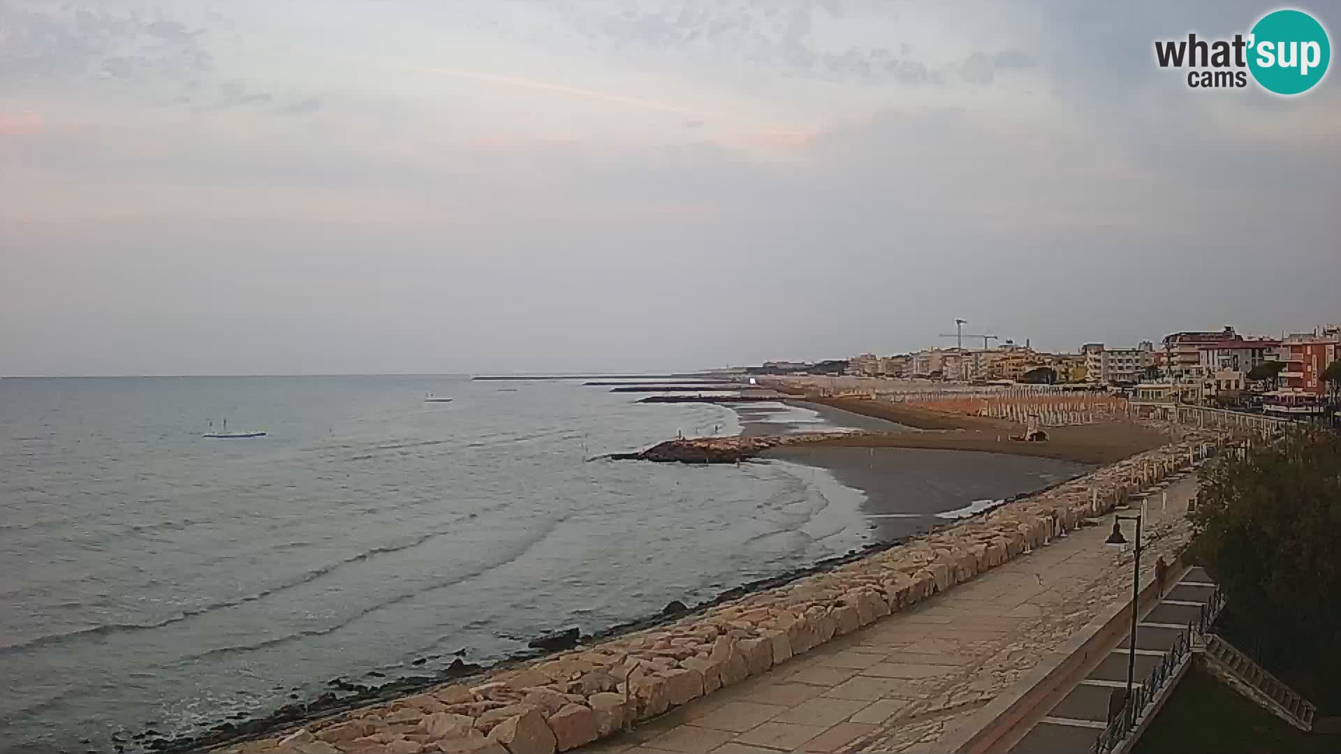 Webcam Caorle Ponente – View from Marinai di Caorle