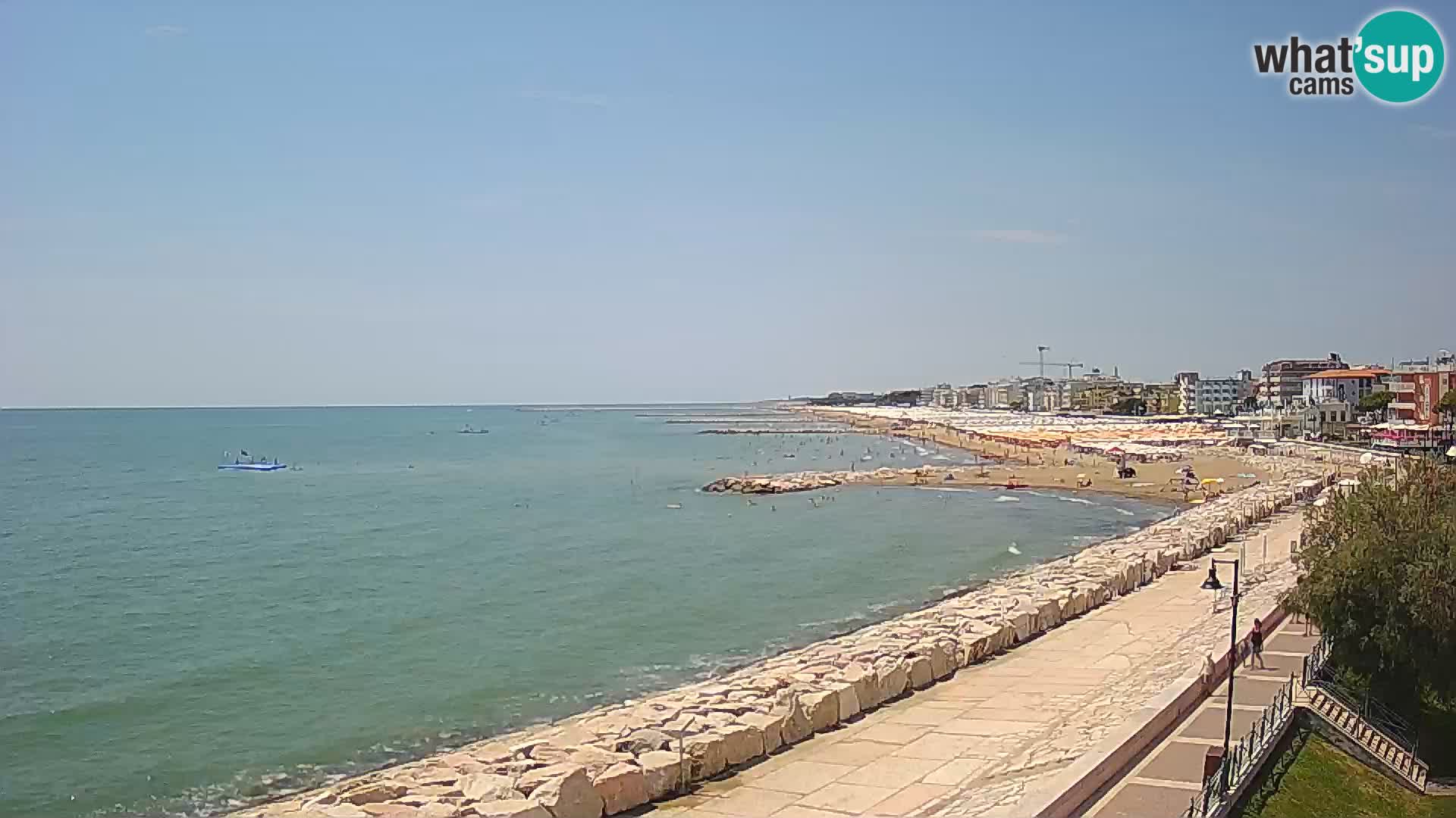 Webcam Caorle Ponente – View from Marinai di Caorle