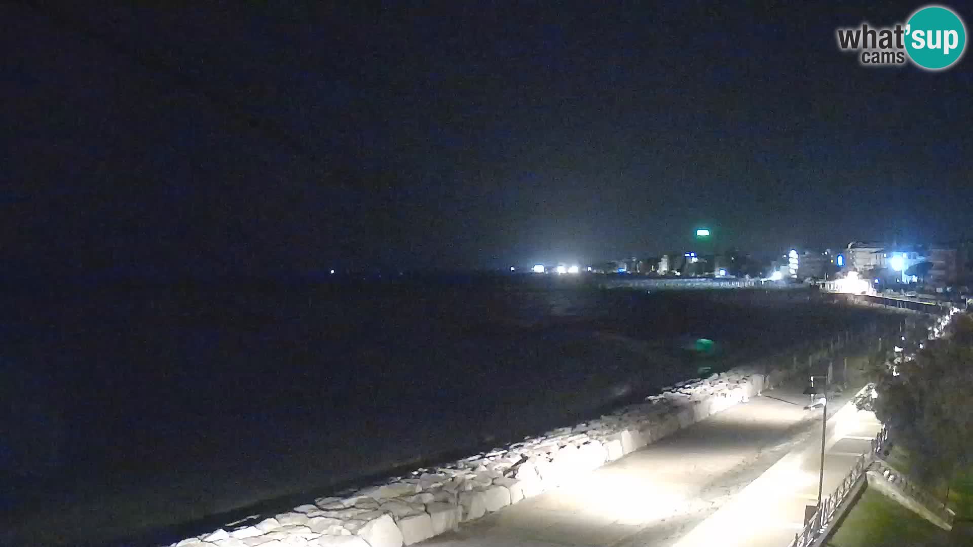 Webcam Caorle Ponente – Vue depuis les Marinai di Caorle