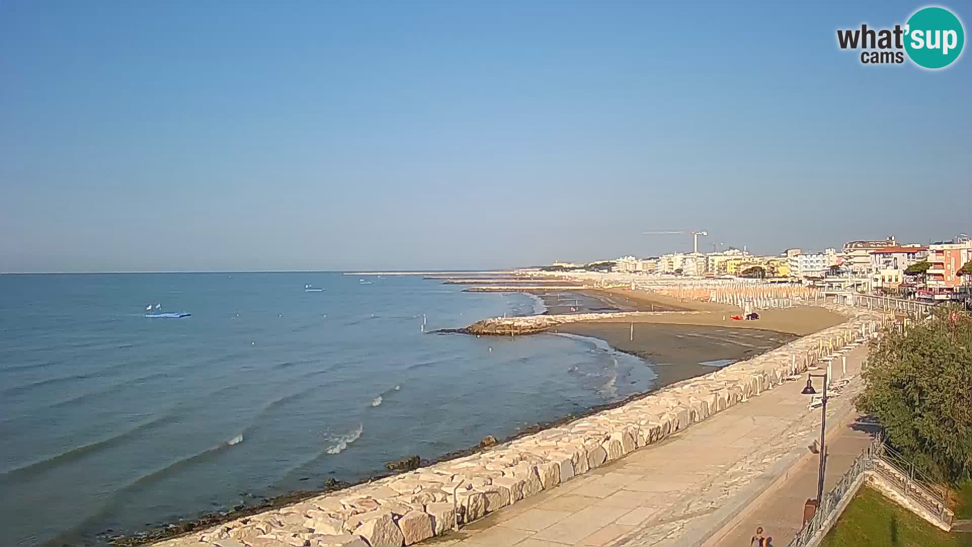 Webcam Caorle Ponente – Vista desde Marinai di Caorle