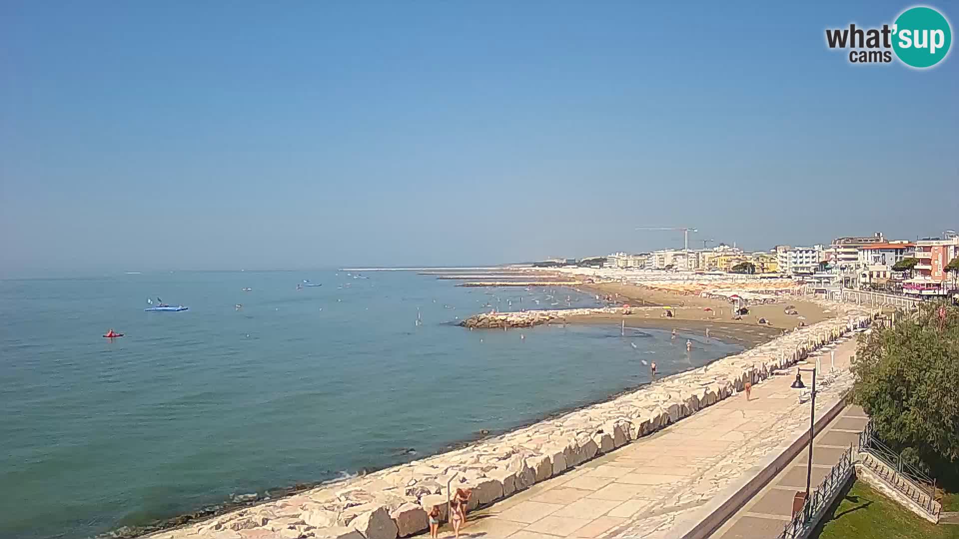 Kamera Caorle Ponente – Pogled iz “Marinai di Caorle”