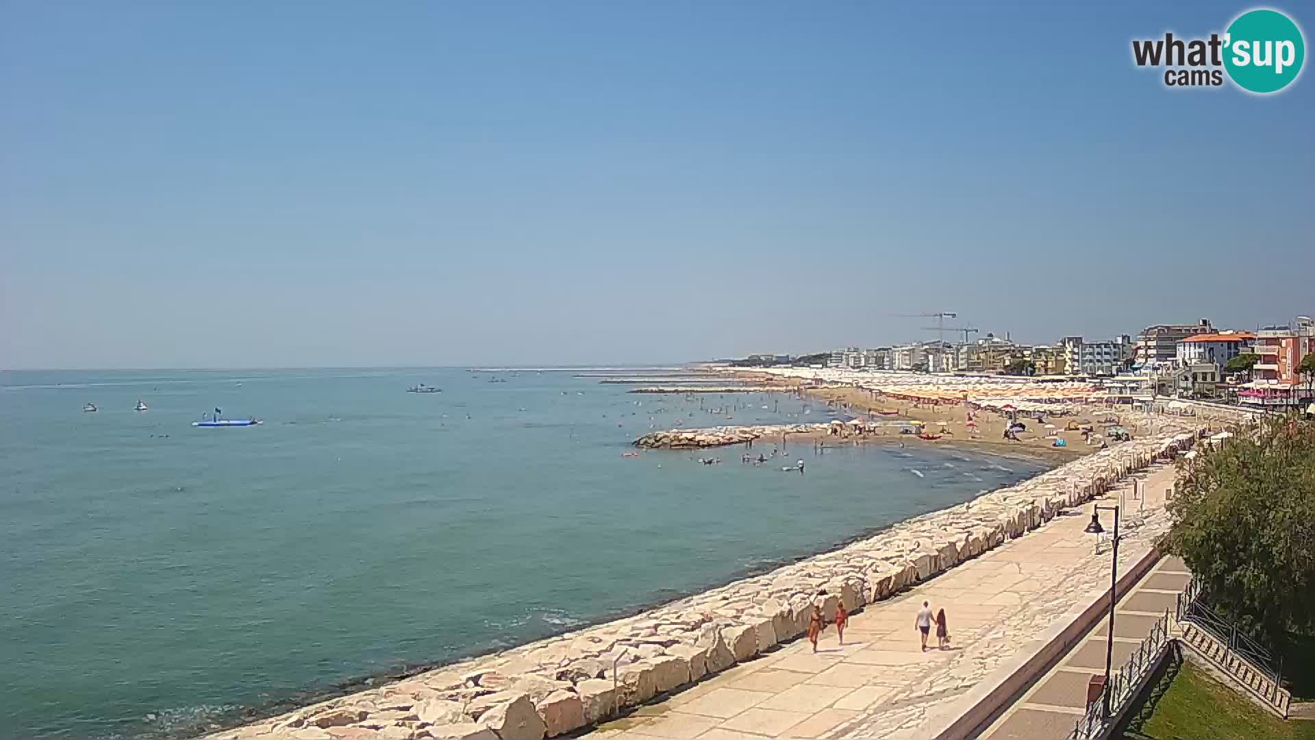 Webcam Caorle Ponente – Vista desde Marinai di Caorle