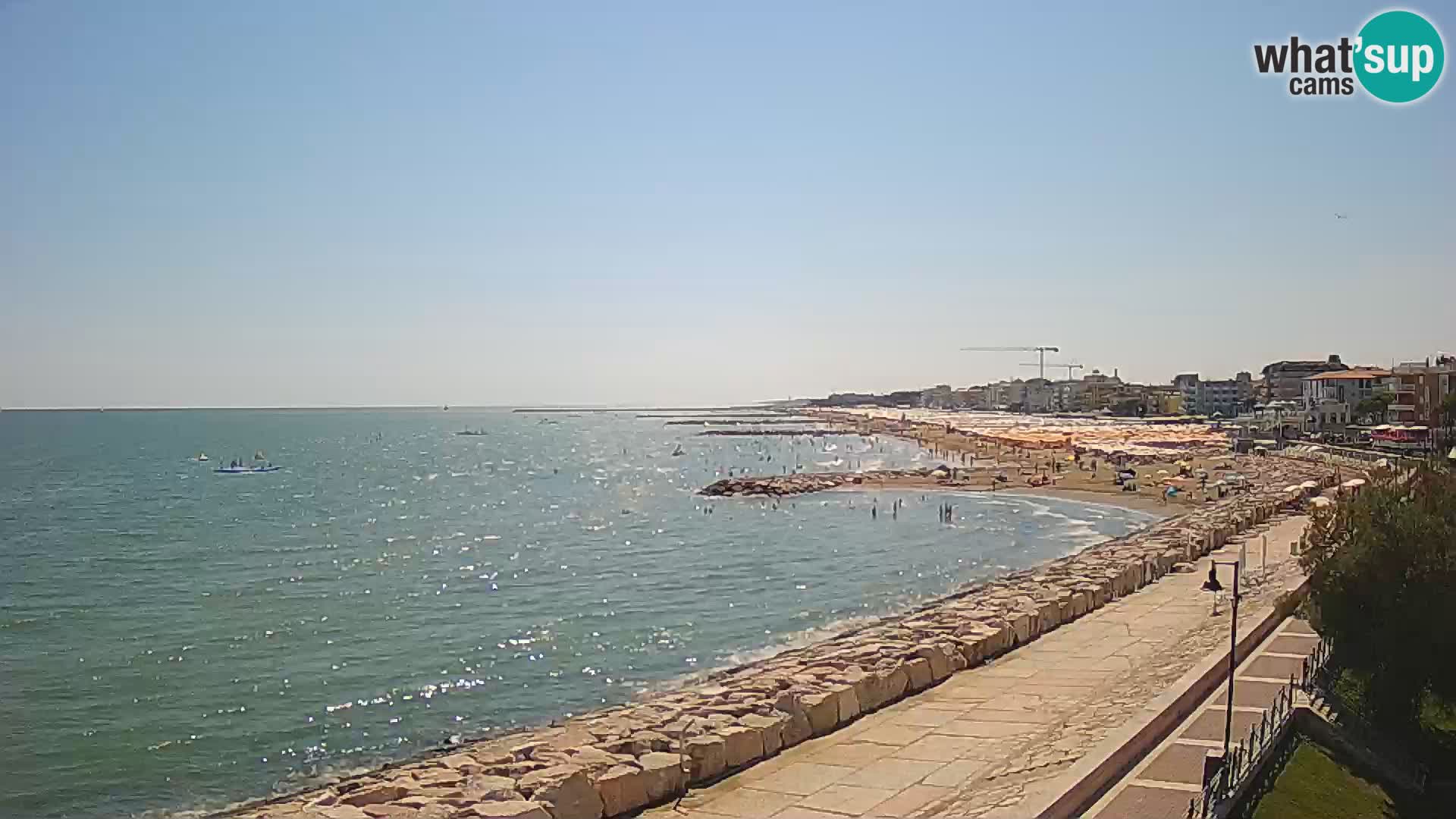 Webcam Caorle Ponente – View from Marinai di Caorle