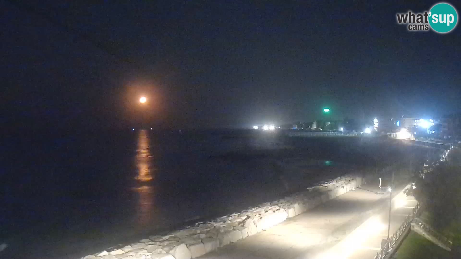 Webcam Caorle Ponente – panorama dall’ASS. Marinai di Caorle