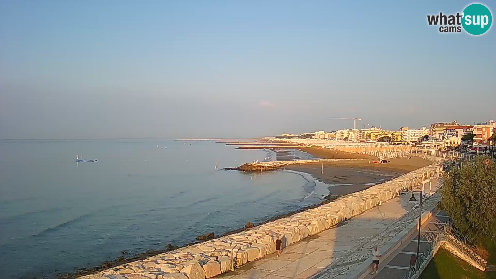 Webcam Caorle Ponente – Vista desde Marinai di Caorle