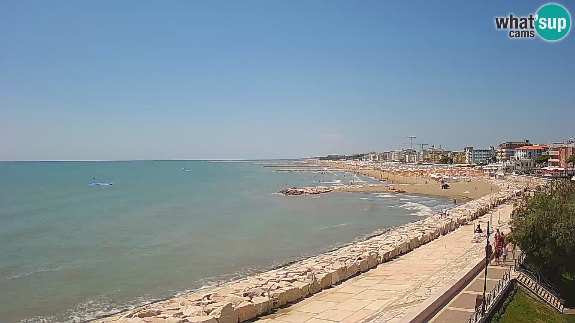 Webcam Caorle Ponente – panorama dall’ASS. Marinai di Caorle