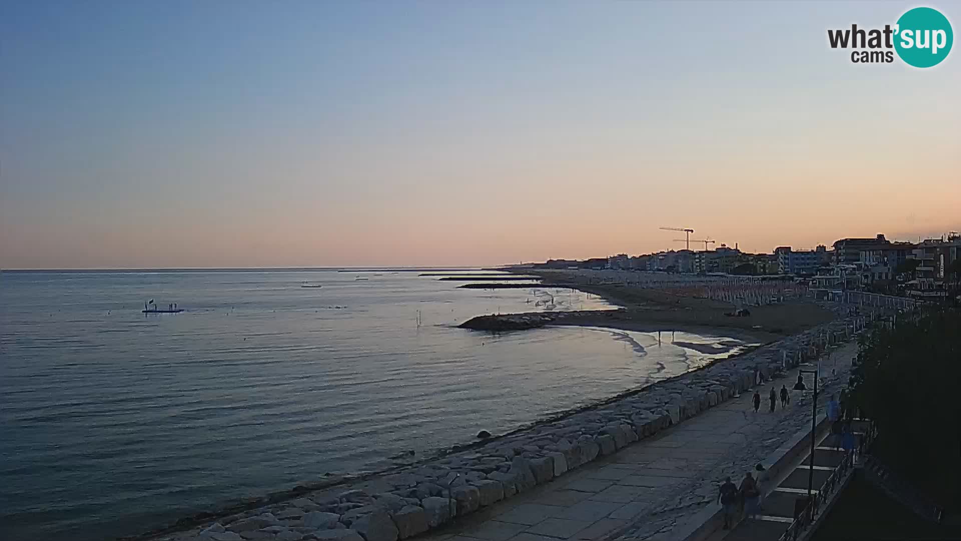 Webcam Caorle Ponente – panorama dall’ASS. Marinai di Caorle