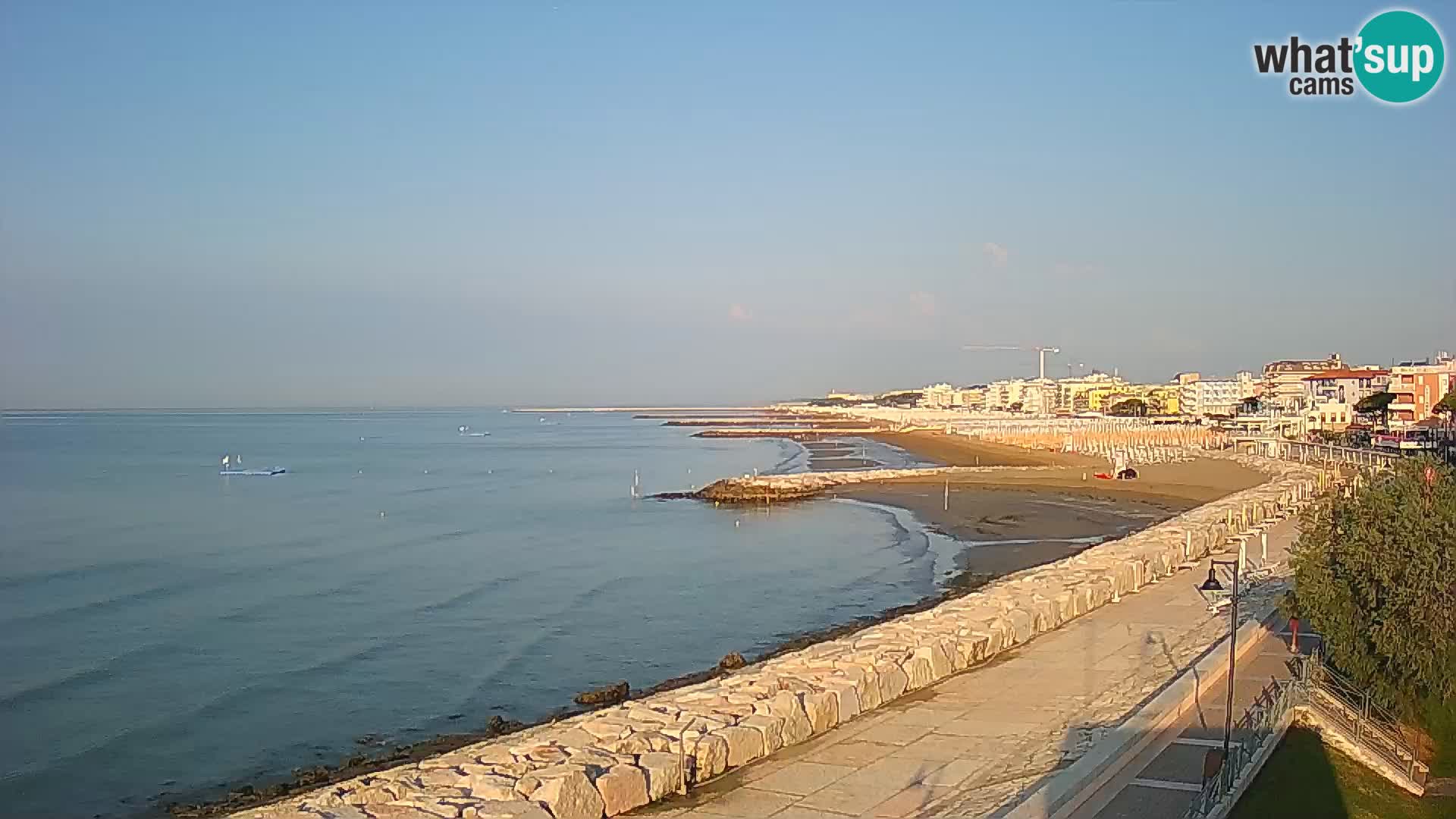 Webcam Caorle Ponente – panorama dall’ASS. Marinai di Caorle