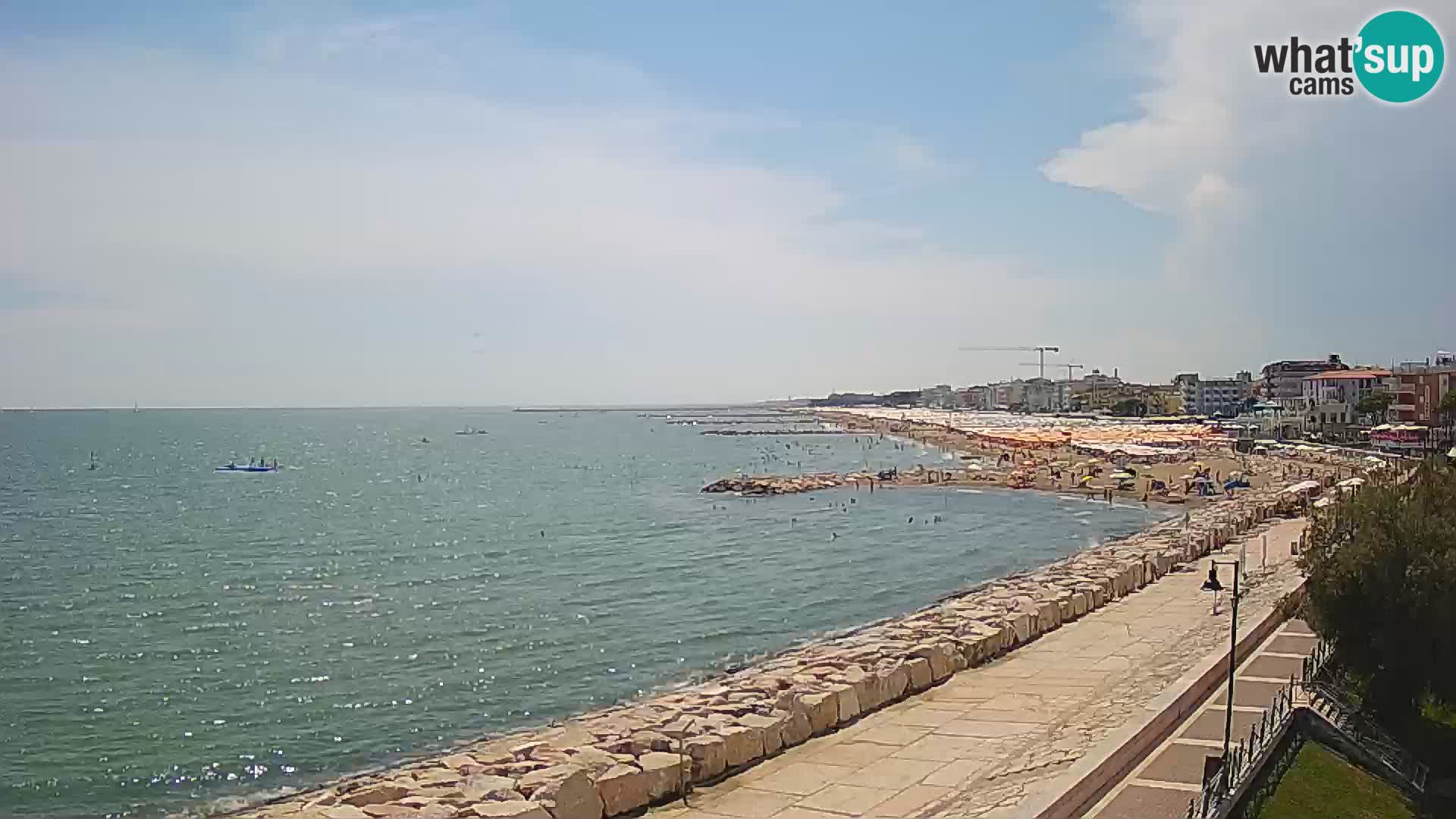 Web kamera Caorle Ponente – pogled sa “Marinai di Caorle”