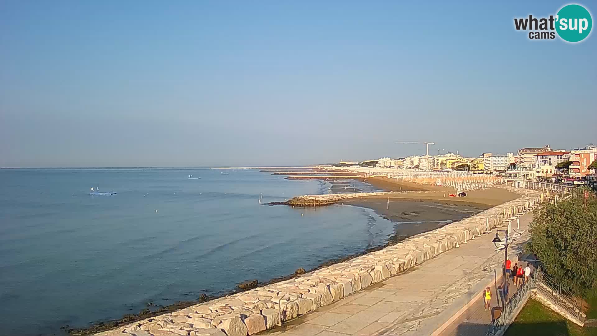 Webcam Caorle Ponente – Vista desde Marinai di Caorle