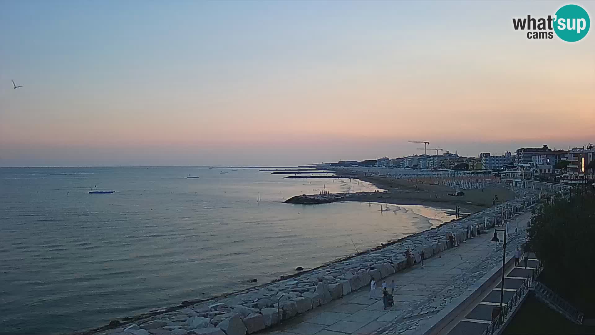 Kamera Caorle Ponente – Pogled iz “Marinai di Caorle”