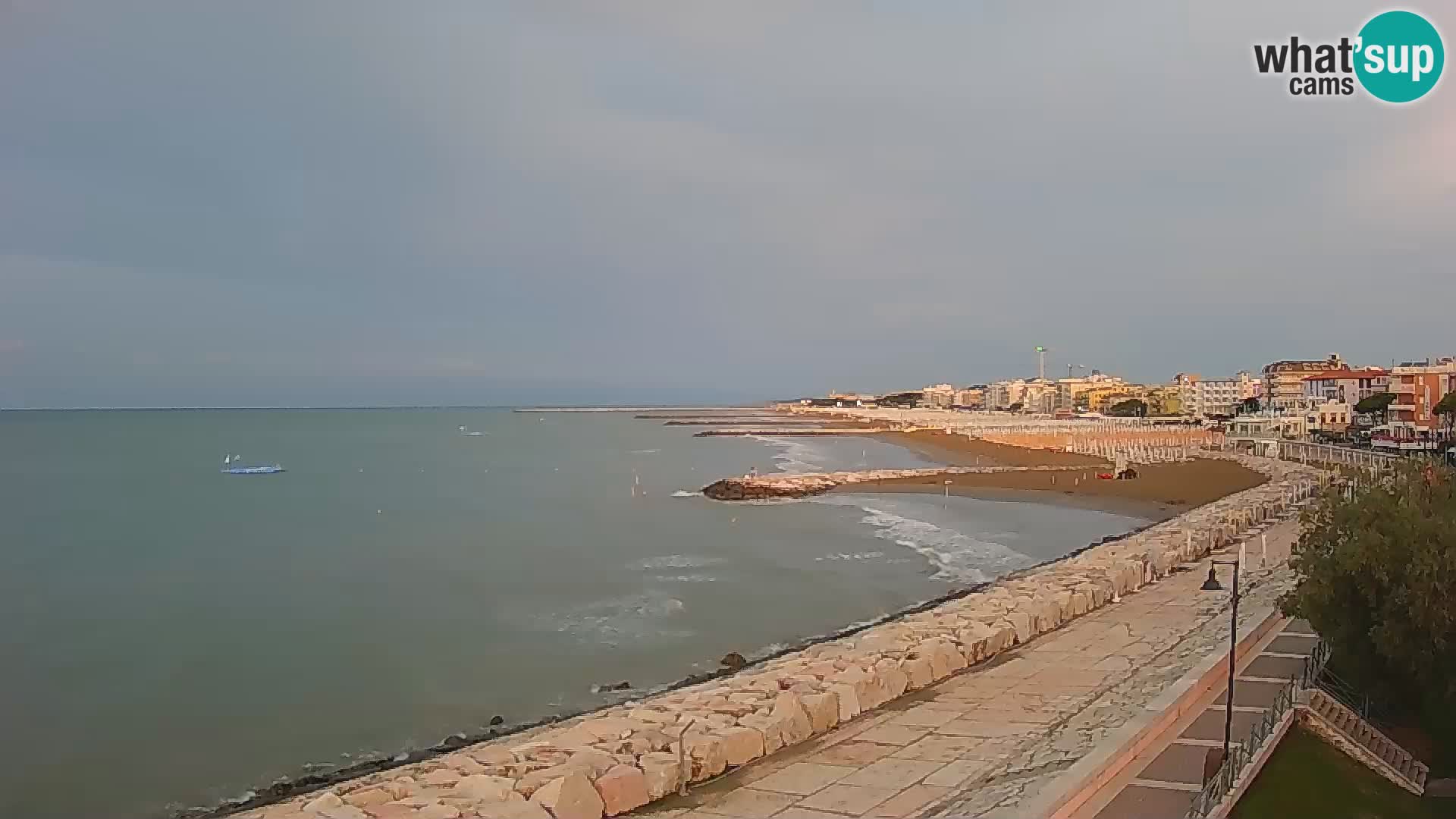 Web kamera Caorle Ponente – pogled sa “Marinai di Caorle”