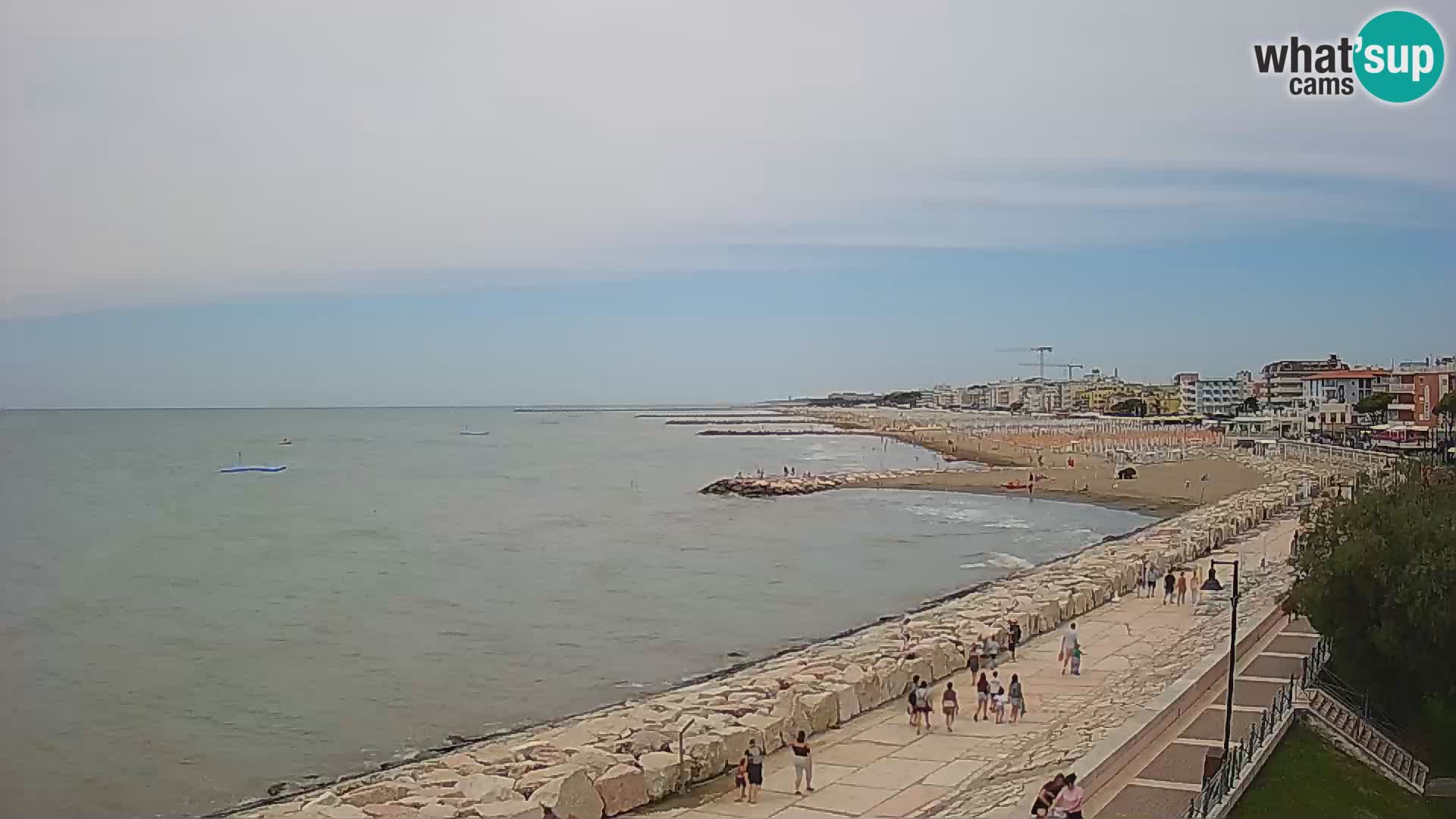 Webcam Caorle Ponente – panorama dall’ASS. Marinai di Caorle