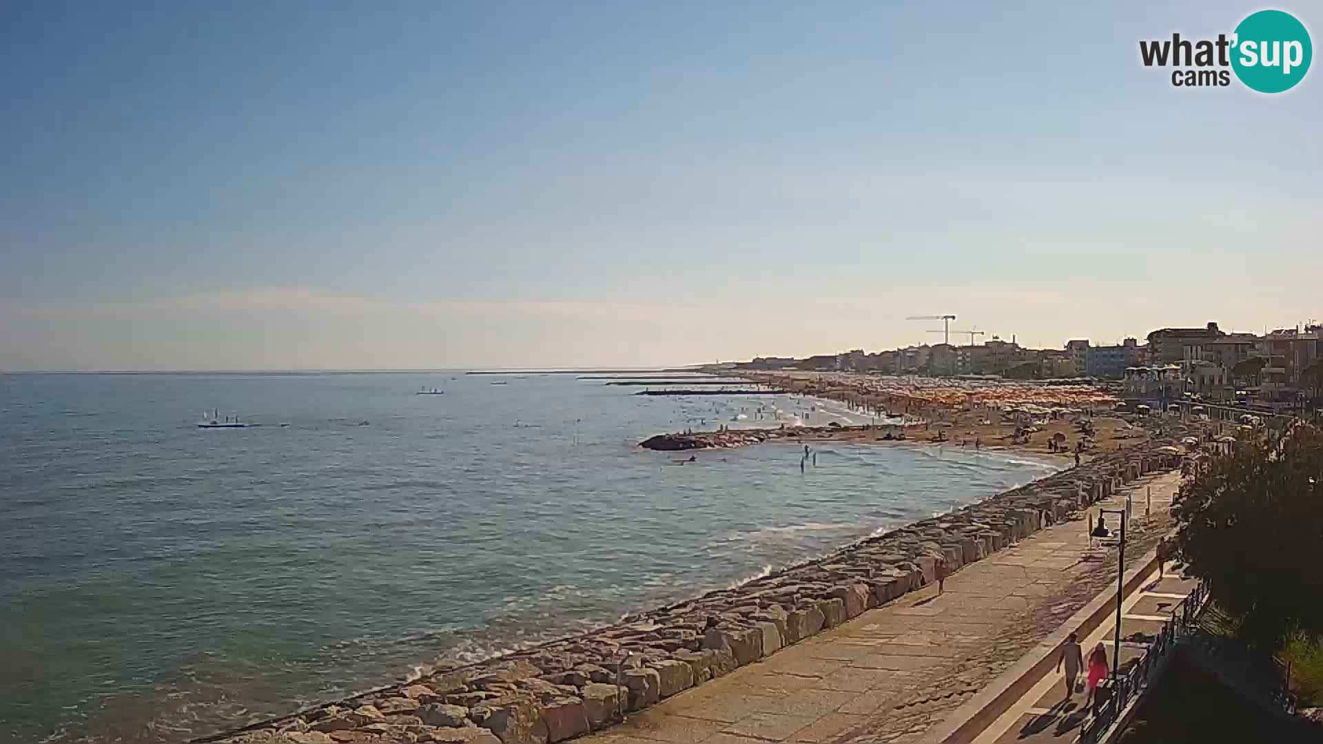 Webcam Caorle Ponente – Vista desde Marinai di Caorle