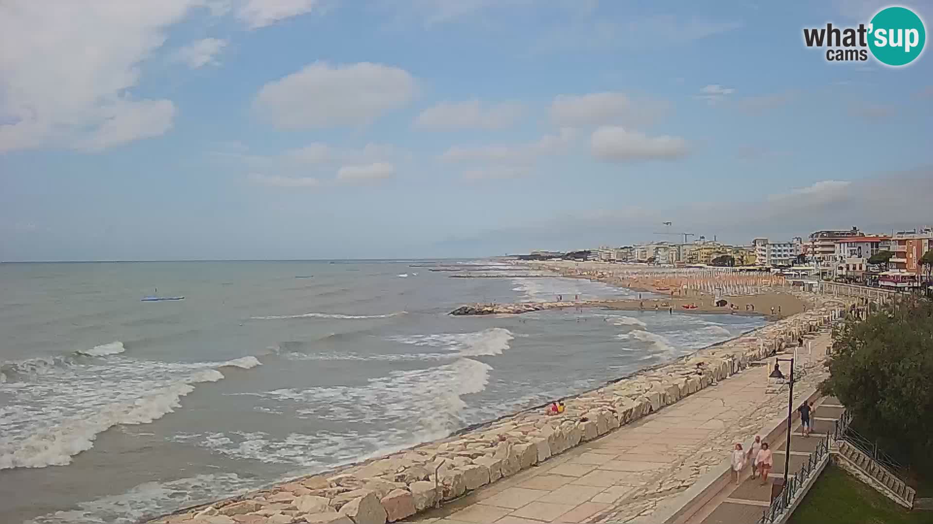 Webcam Caorle Ponente – panorama dall’ASS. Marinai di Caorle