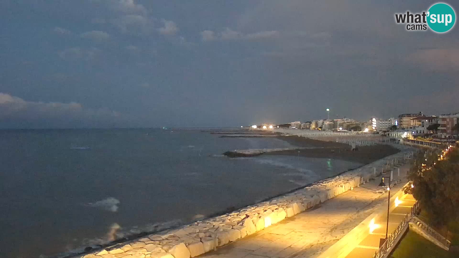 Webcam Caorle Ponente – panorama dall’ASS. Marinai di Caorle