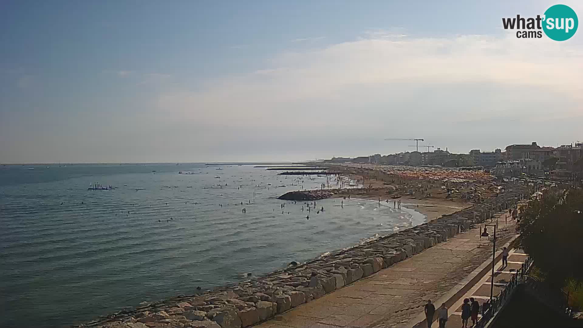 Webcam Caorle Ponente – panorama dall’ASS. Marinai di Caorle