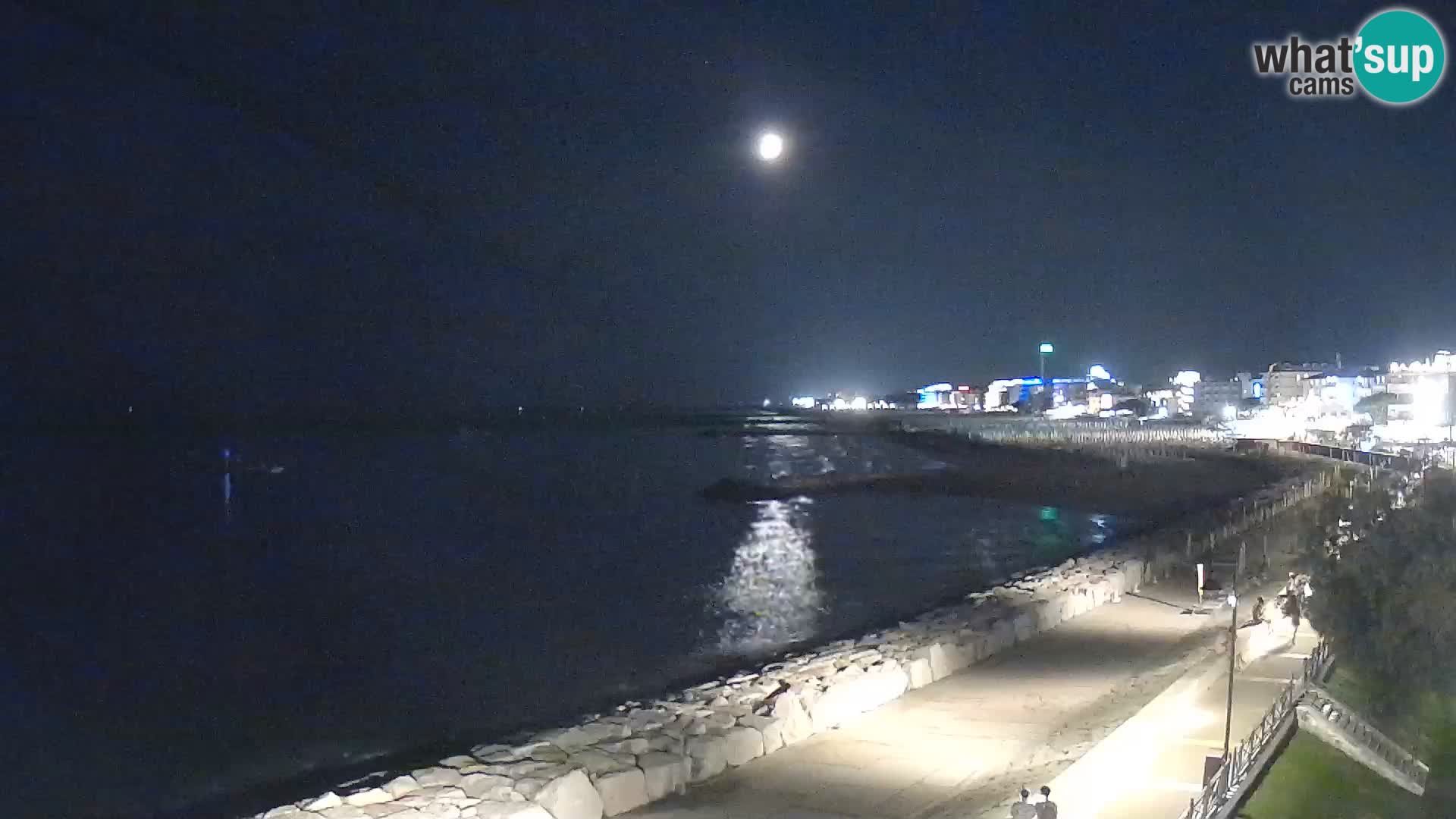 Kamera Caorle Ponente – Pogled iz “Marinai di Caorle”