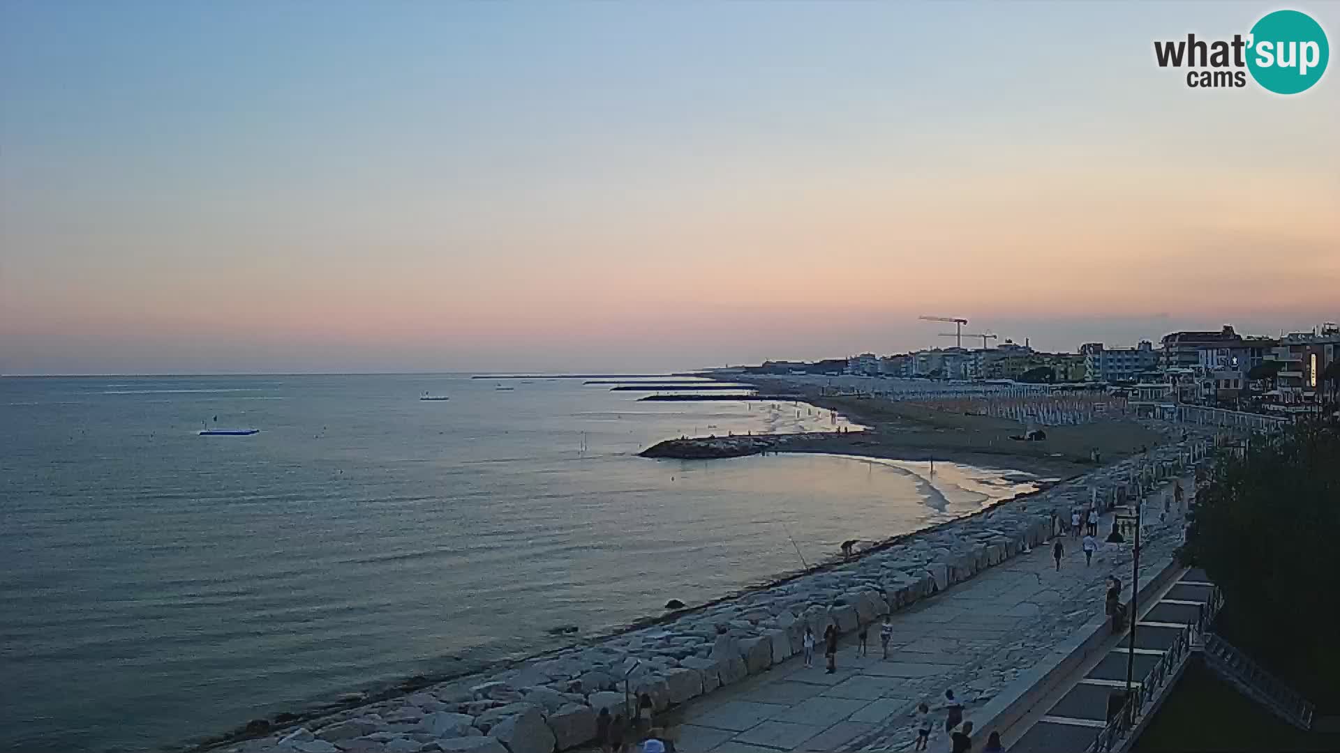Webcam Caorle Ponente – View from Marinai di Caorle