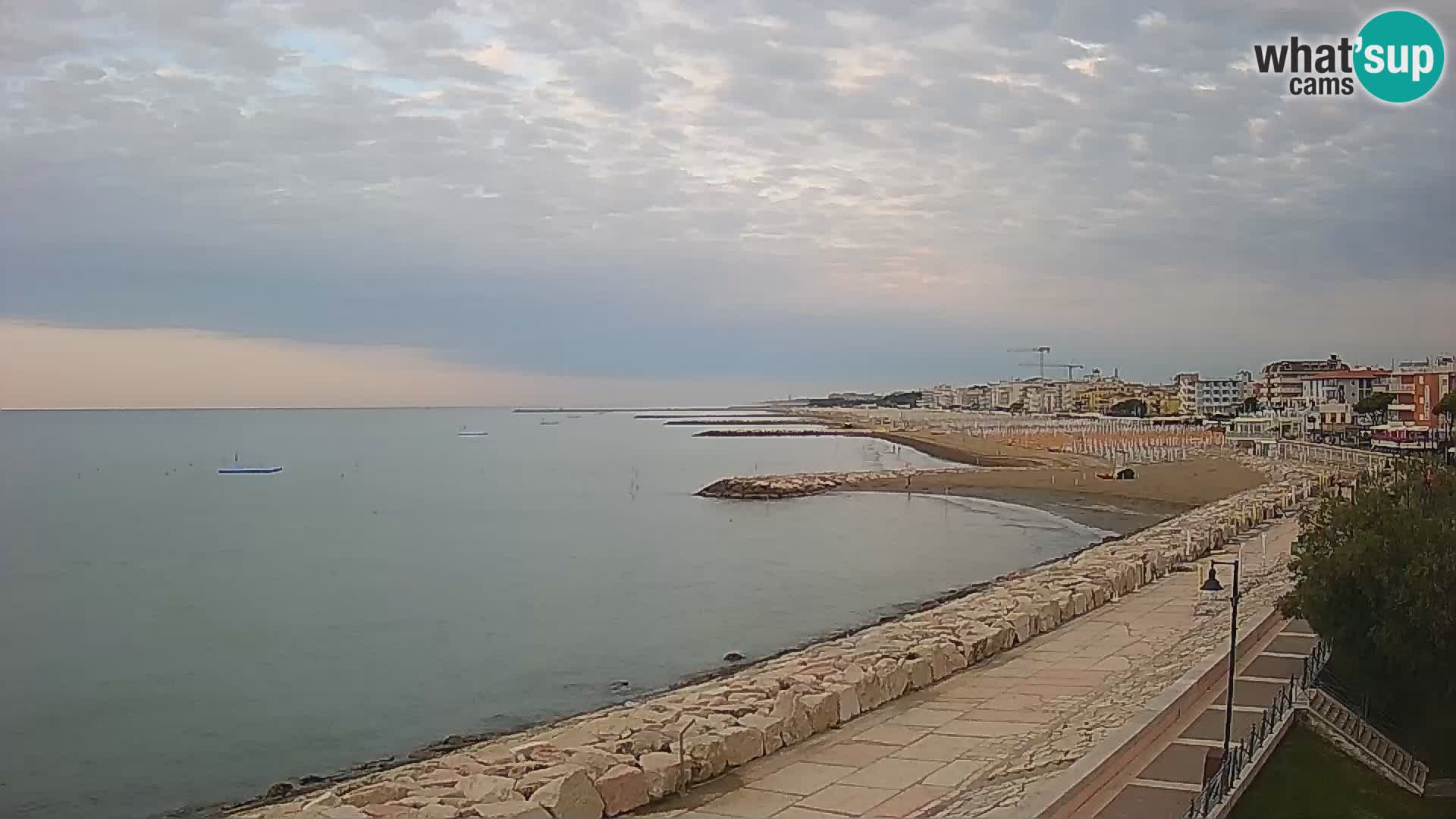Webcam Caorle Ponente – Vista desde Marinai di Caorle