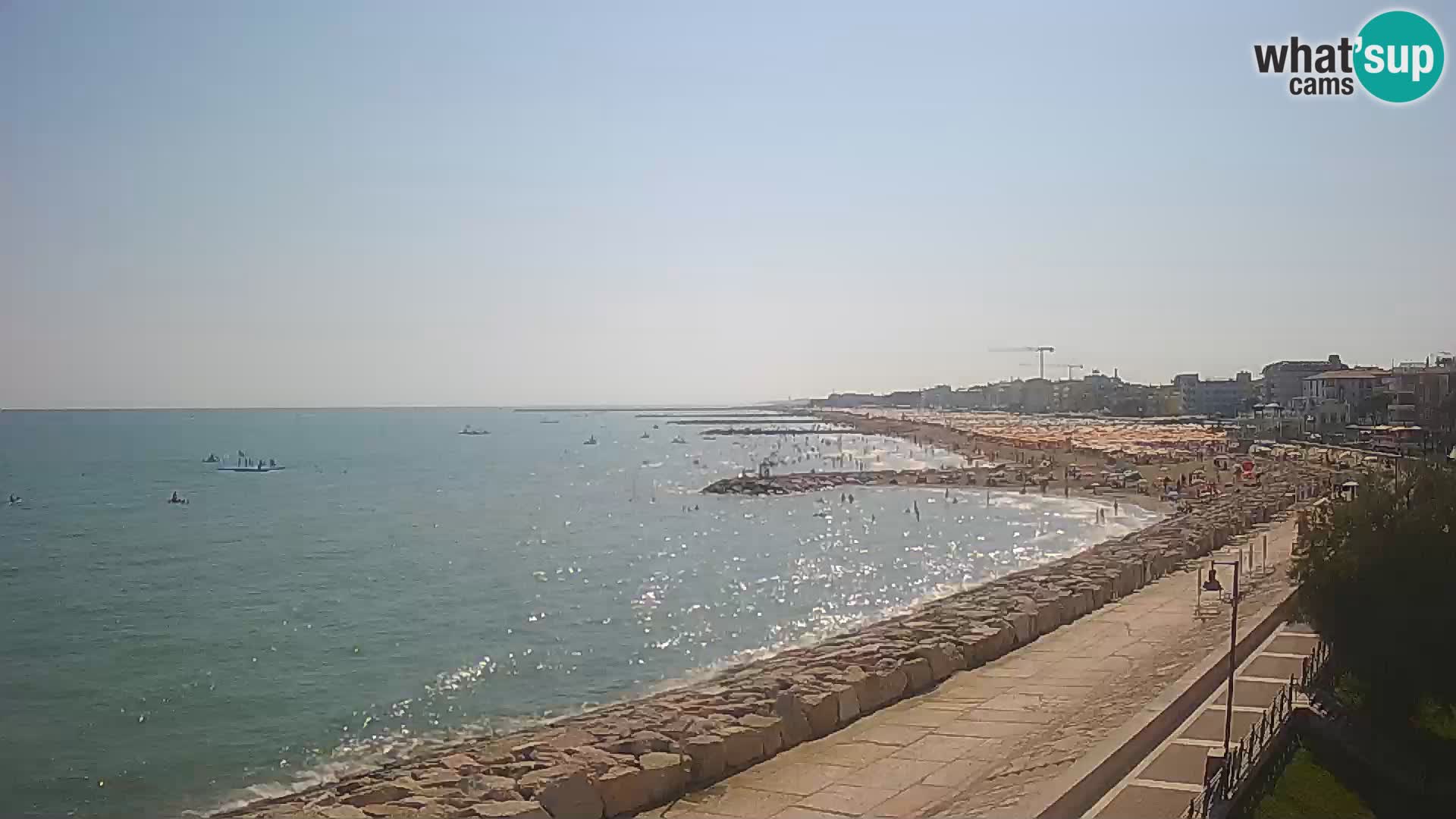 Webcam Caorle Ponente – Vista desde Marinai di Caorle