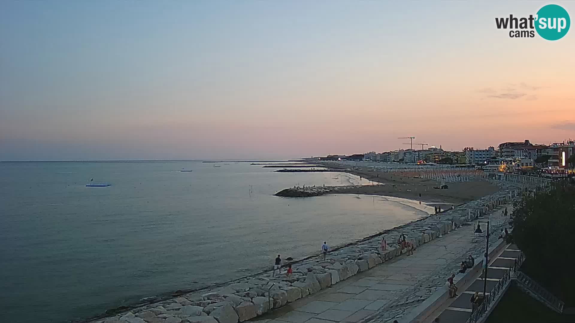 Webcam Caorle Ponente – View from Marinai di Caorle
