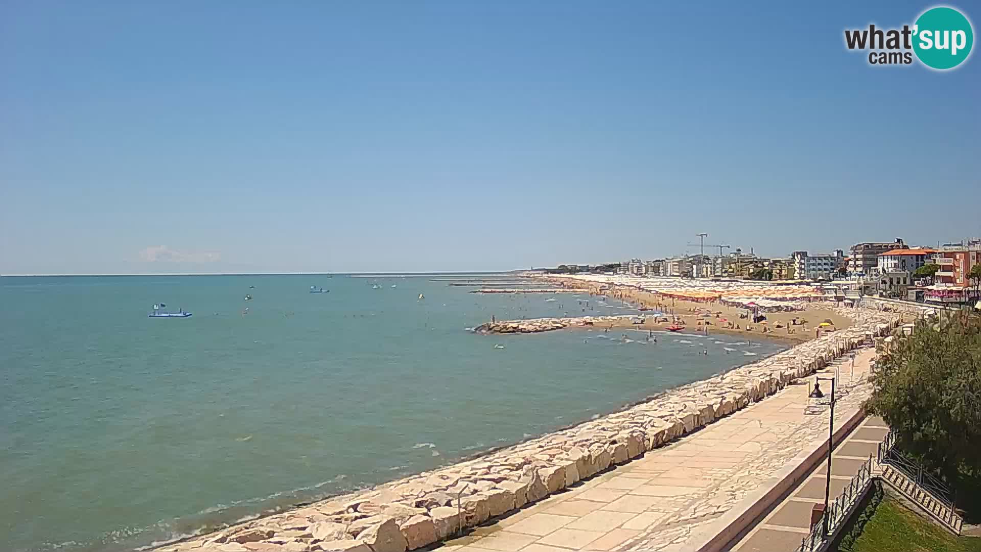 Webcam Caorle Ponente – panorama dall’ASS. Marinai di Caorle