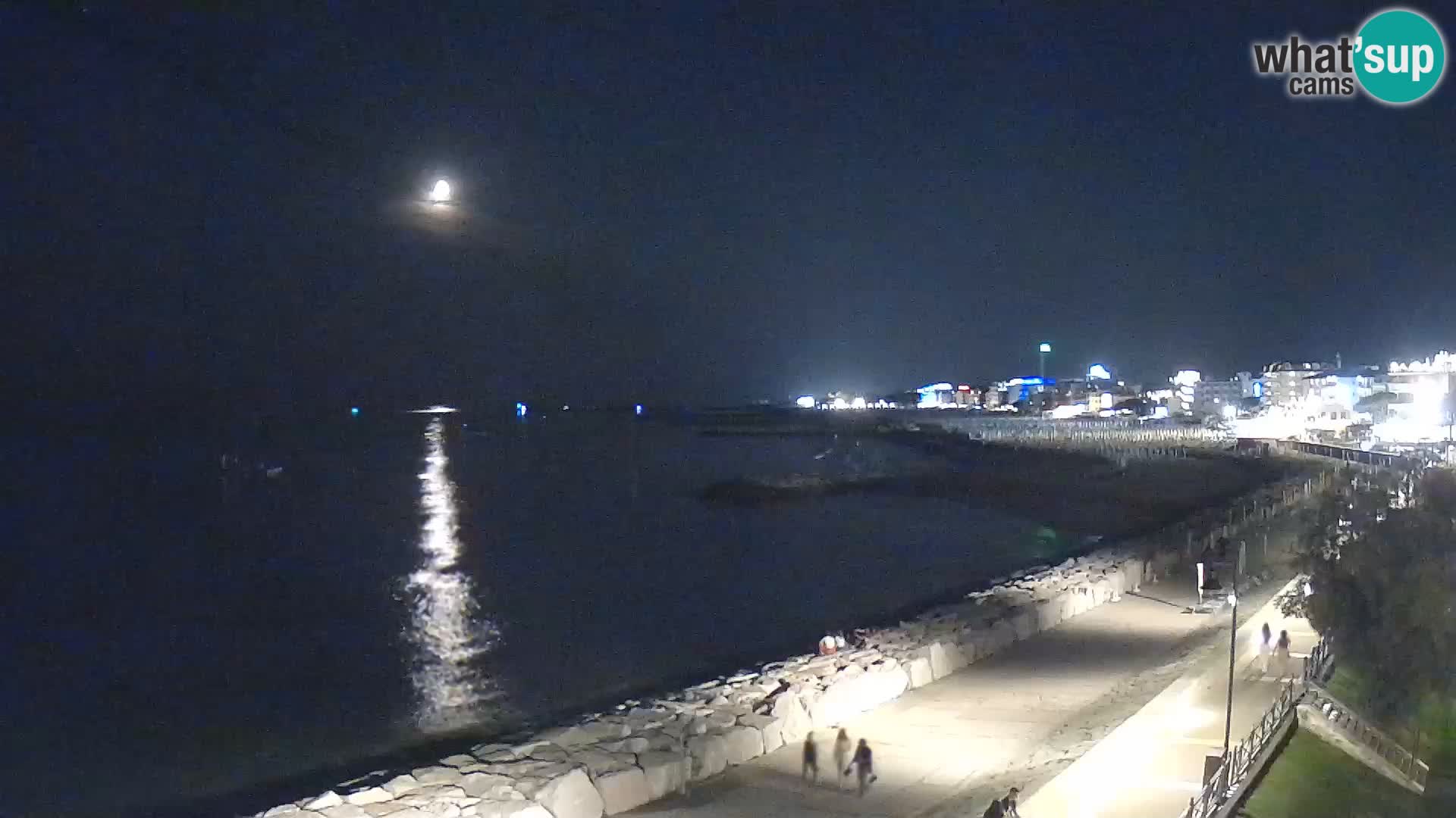 Webcam Caorle Ponente – View from Marinai di Caorle