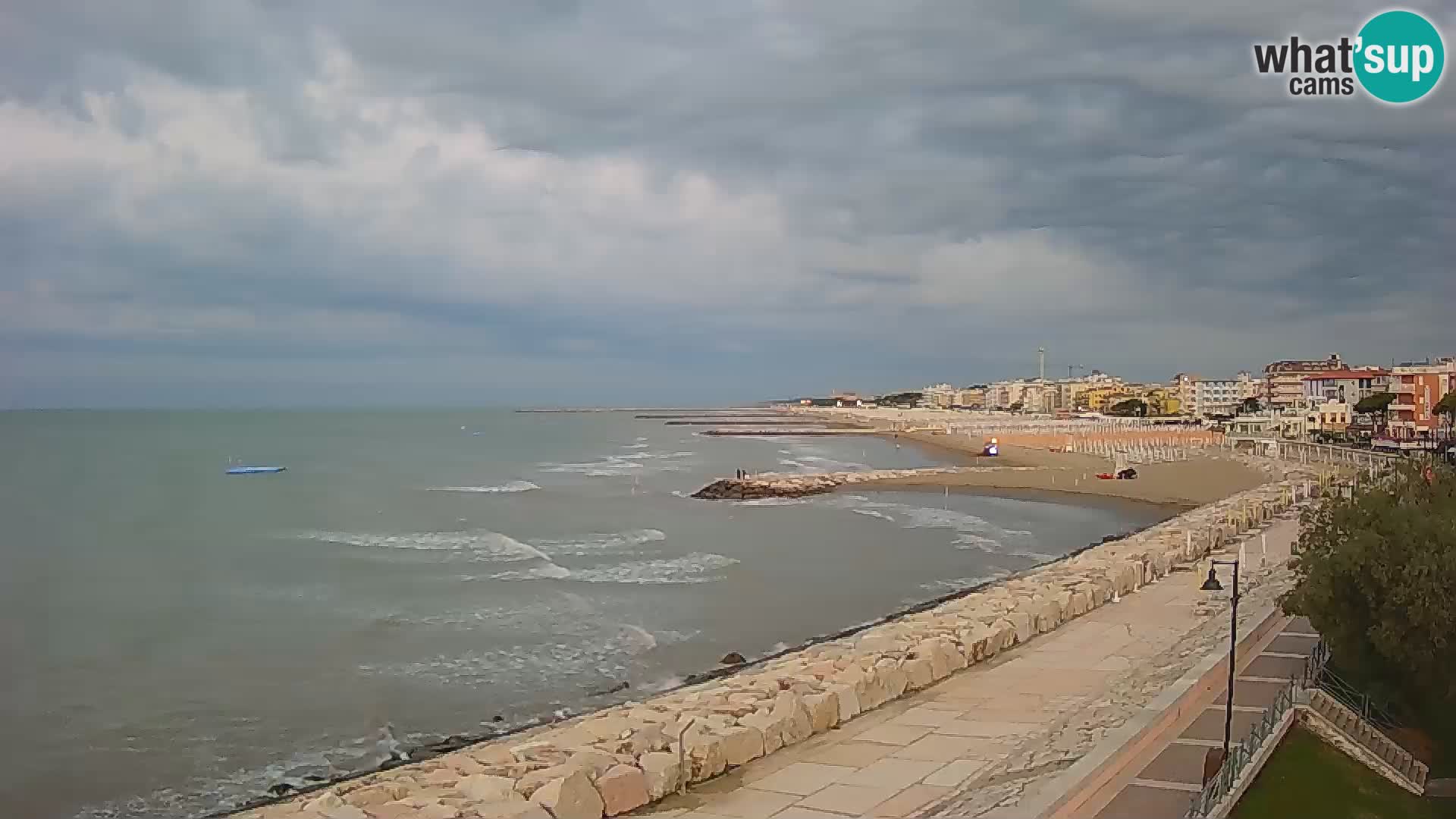 Webcam Caorle Ponente – panorama dall’ASS. Marinai di Caorle