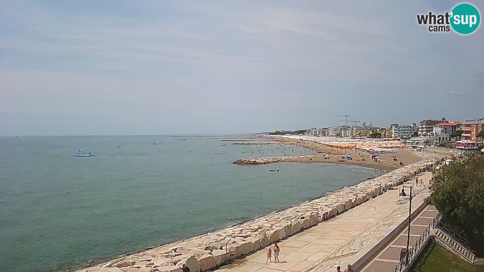 Kamera Caorle Ponente – Pogled iz “Marinai di Caorle”