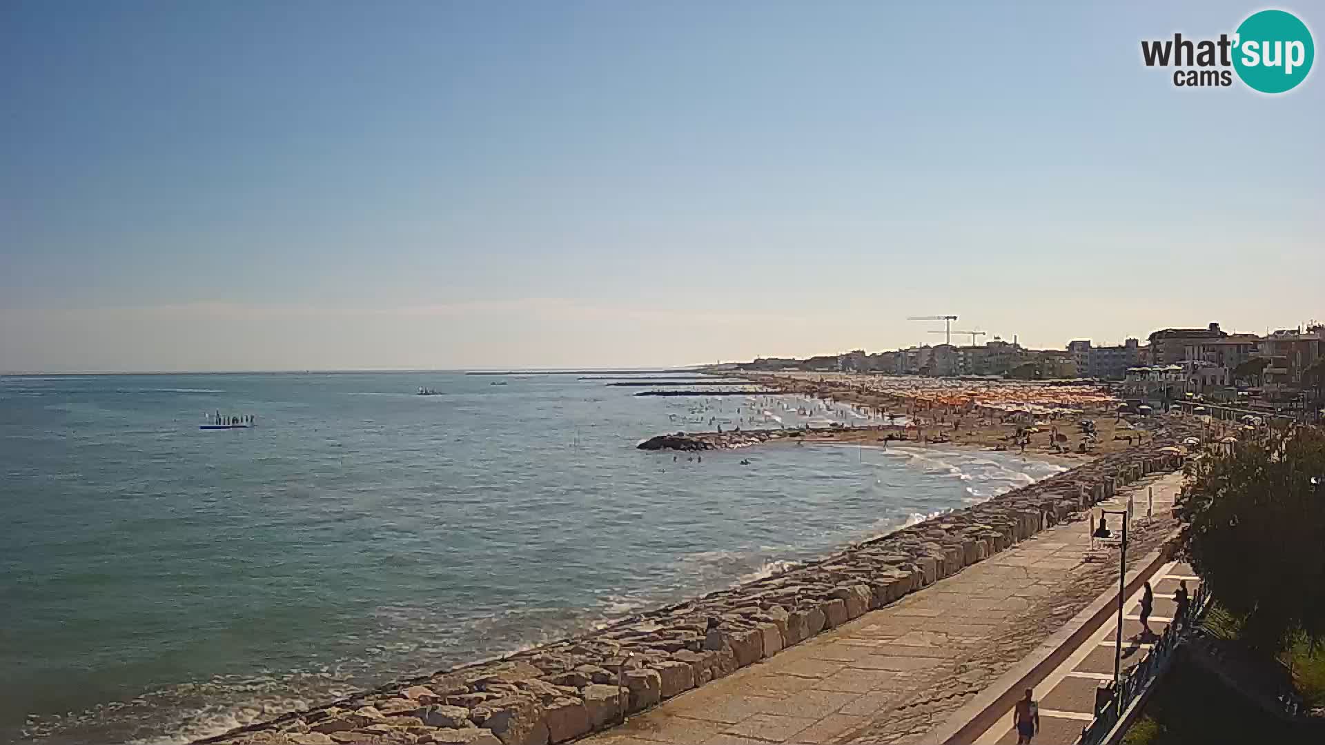 Web kamera Caorle Ponente – pogled sa “Marinai di Caorle”