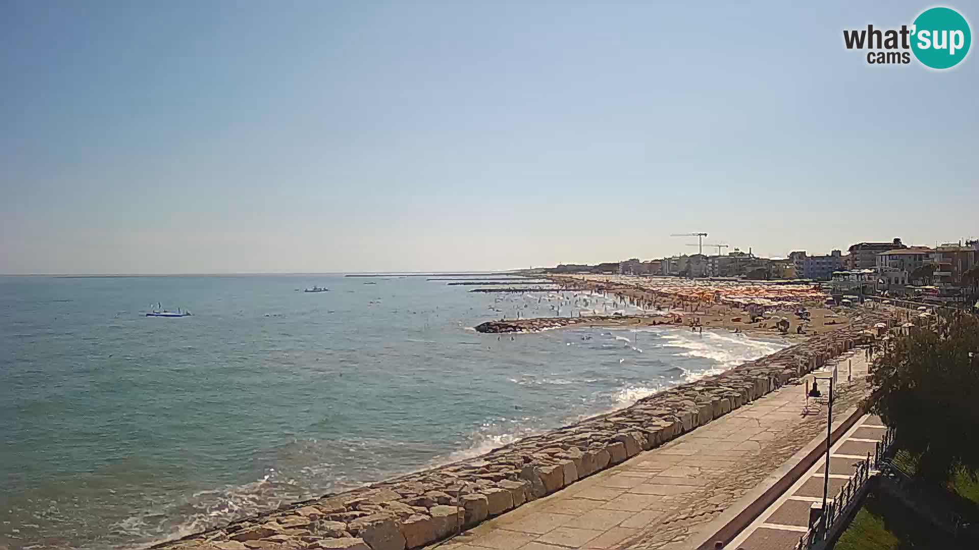 Web kamera Caorle Ponente – pogled sa “Marinai di Caorle”