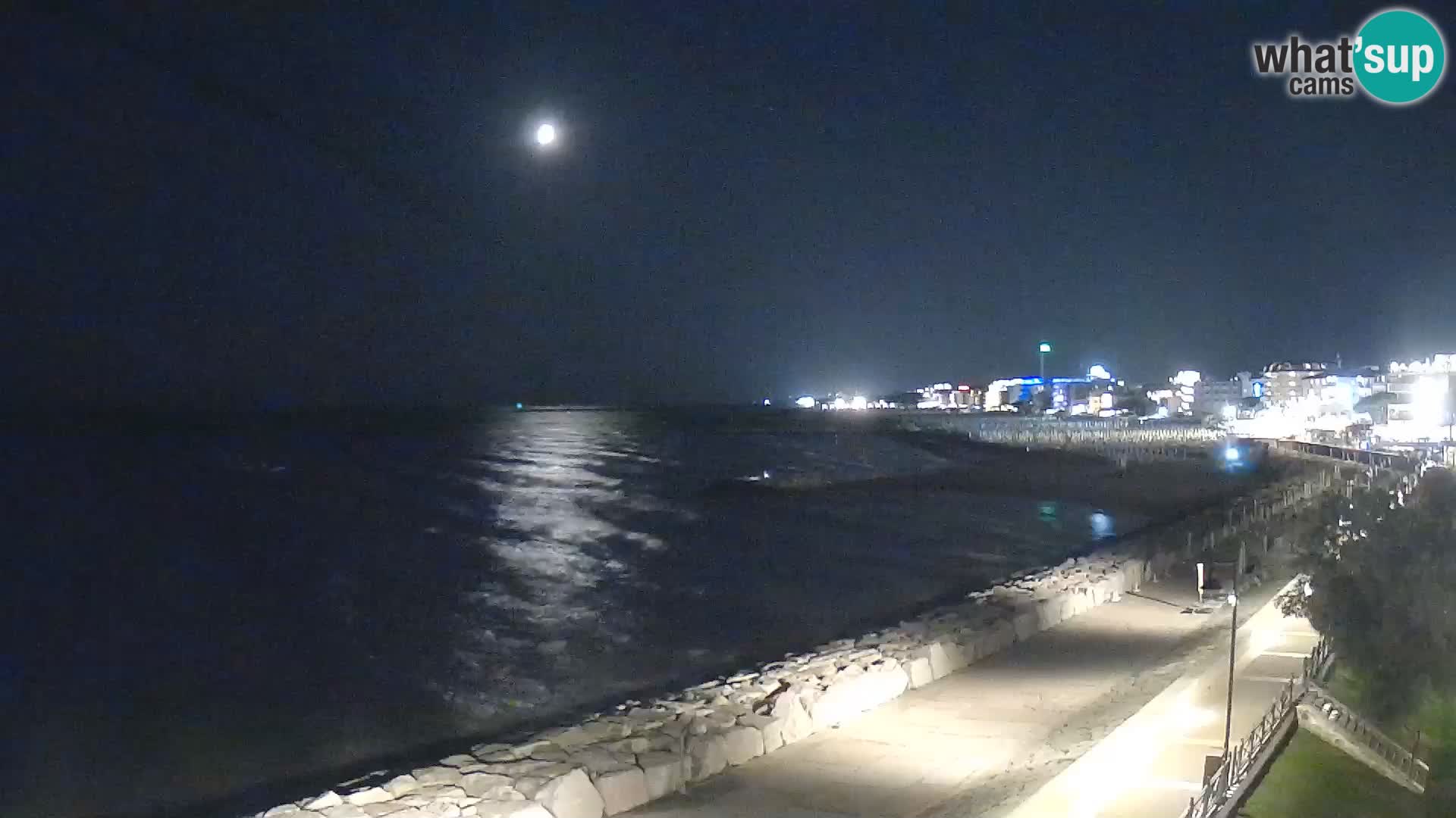 Webcam Caorle Ponente – View from Marinai di Caorle