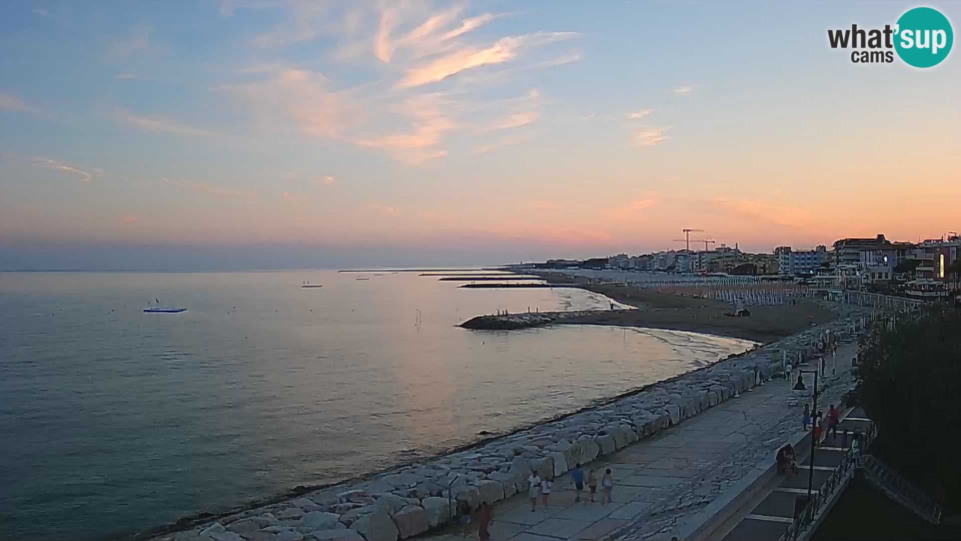 Webcam Caorle Ponente – panorama dall’ASS. Marinai di Caorle