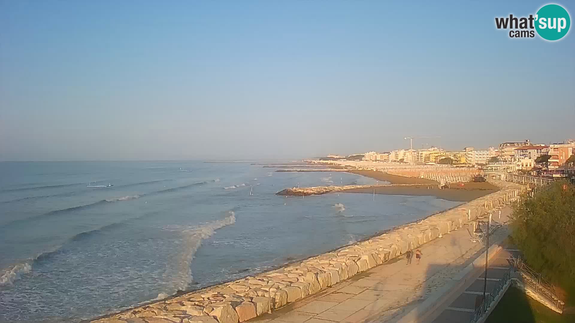 Webcam Caorle Ponente – View from Marinai di Caorle