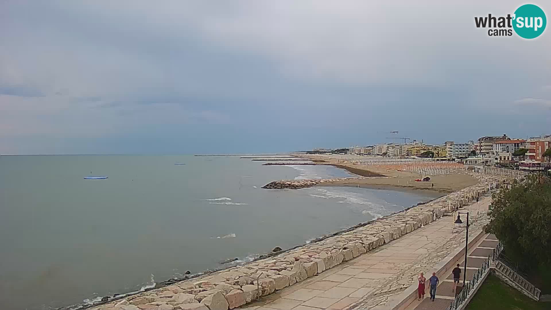 Webcam Caorle Ponente – View from Marinai di Caorle
