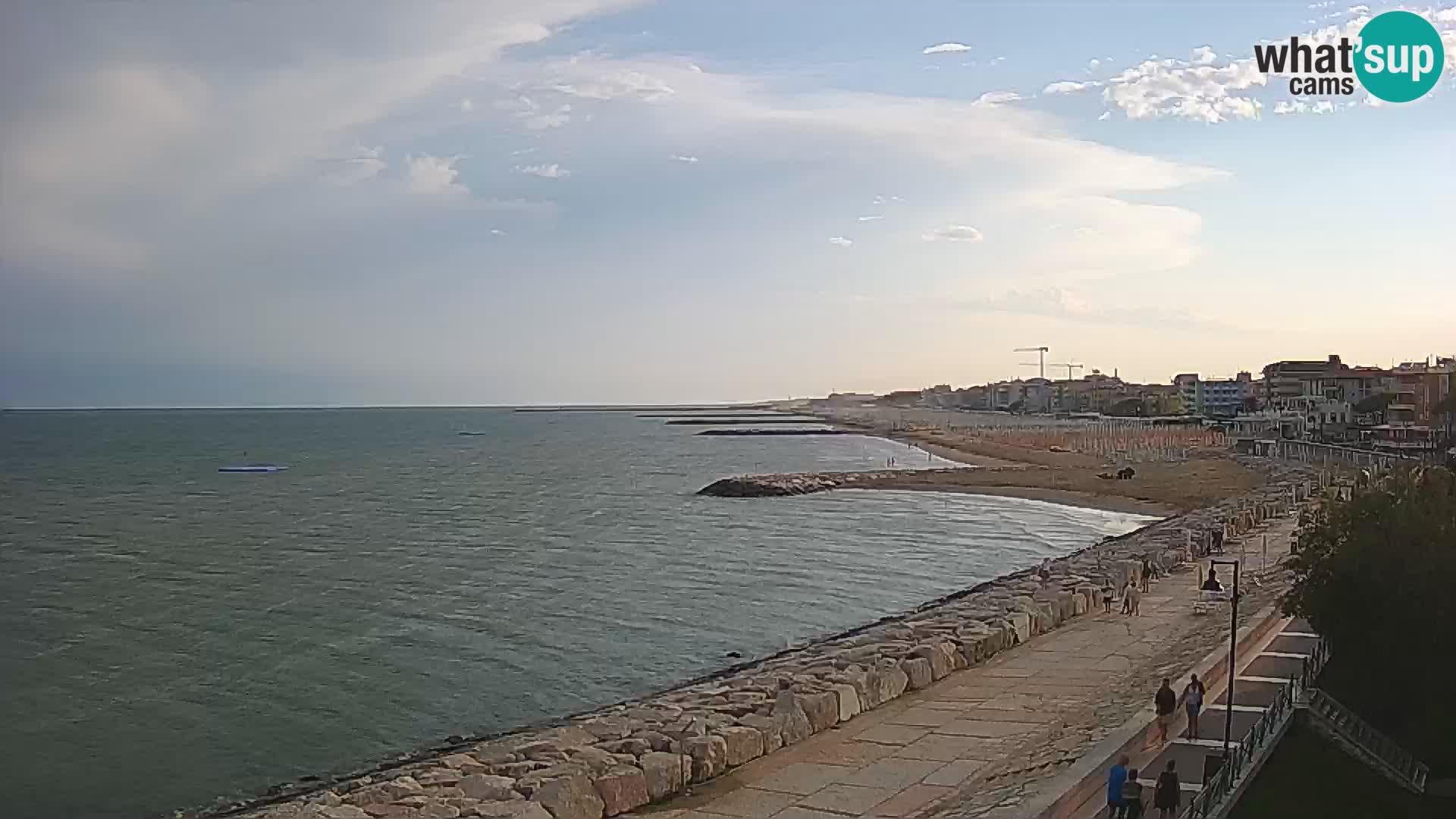 Webcam Caorle Ponente – panorama dall’ASS. Marinai di Caorle