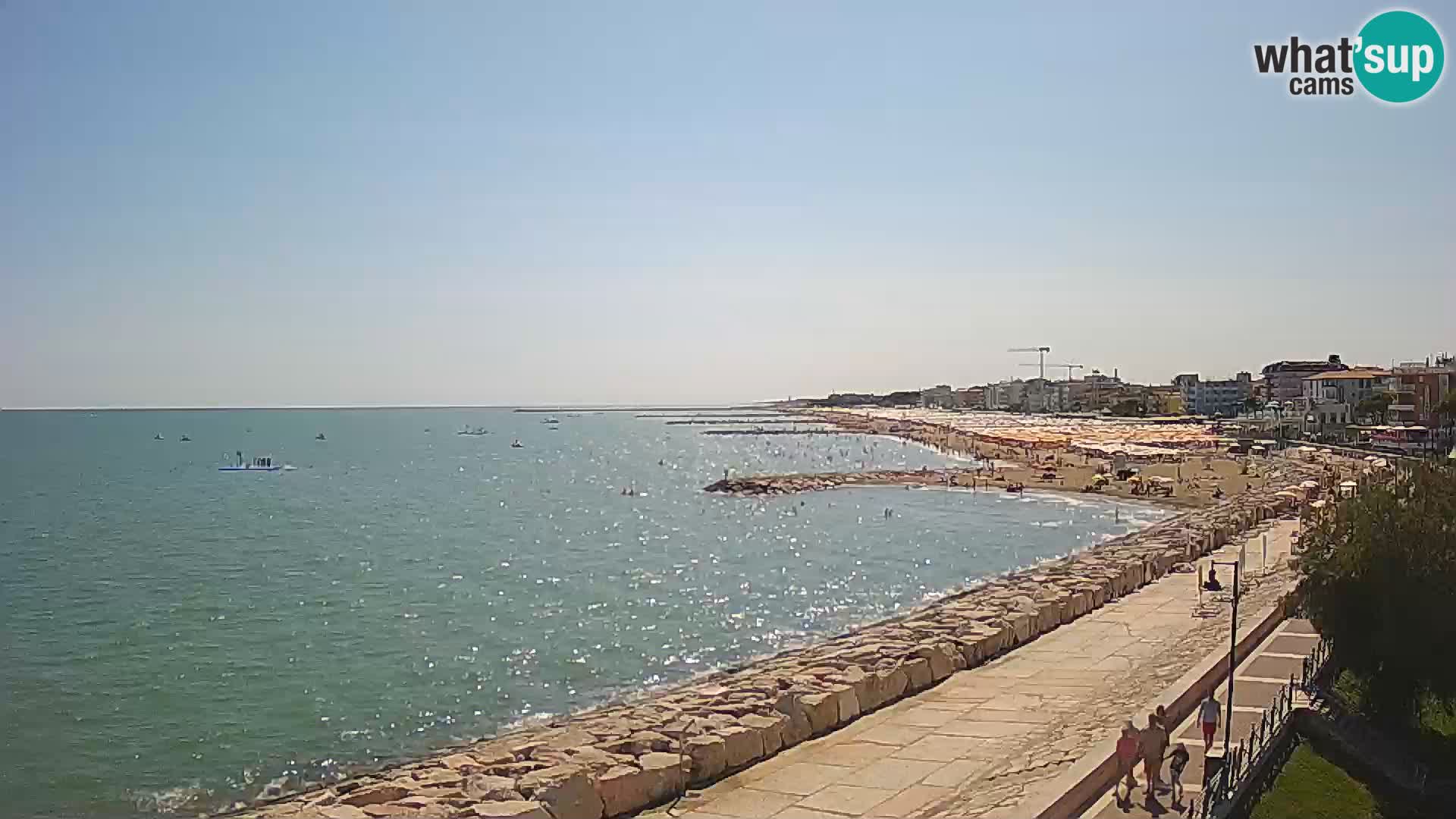 Webcam Caorle Ponente – panorama dall’ASS. Marinai di Caorle