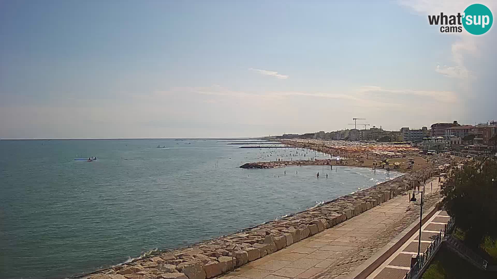 Kamera Caorle Ponente – Pogled iz “Marinai di Caorle”