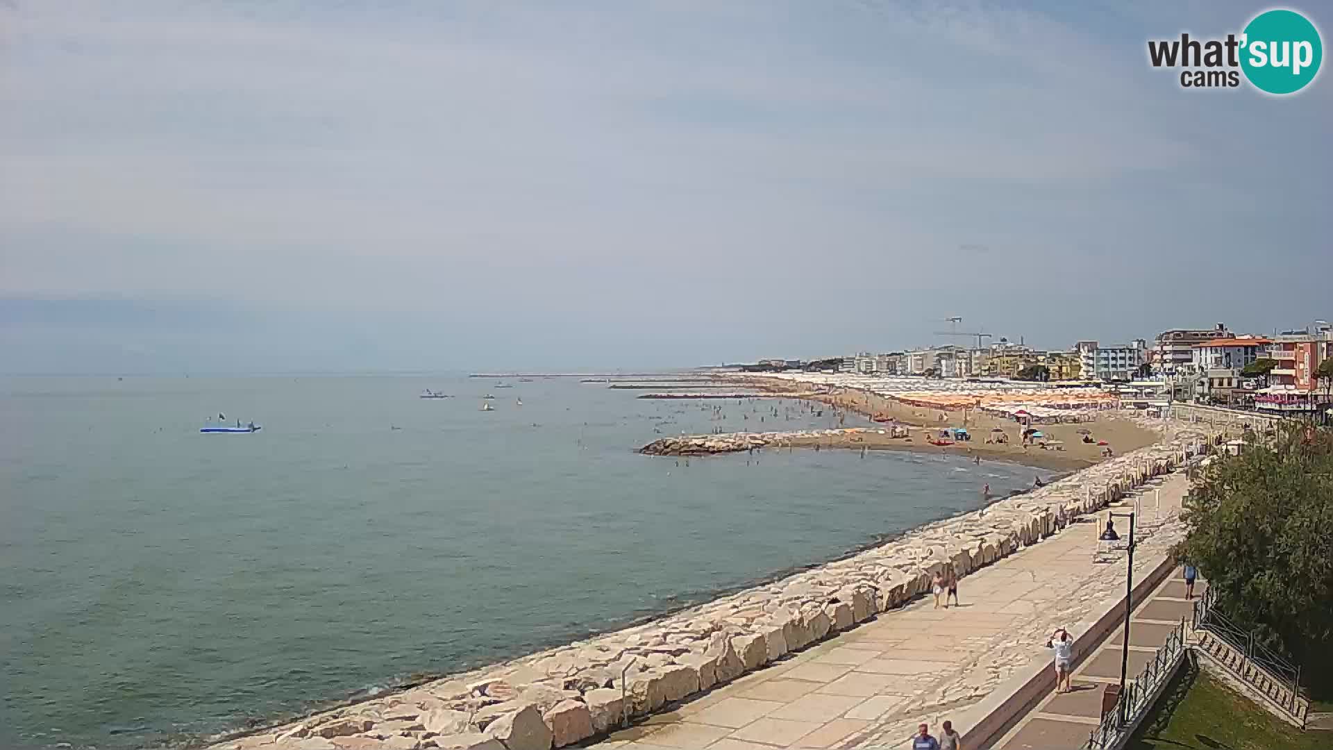Webcam Caorle Ponente – View from Marinai di Caorle
