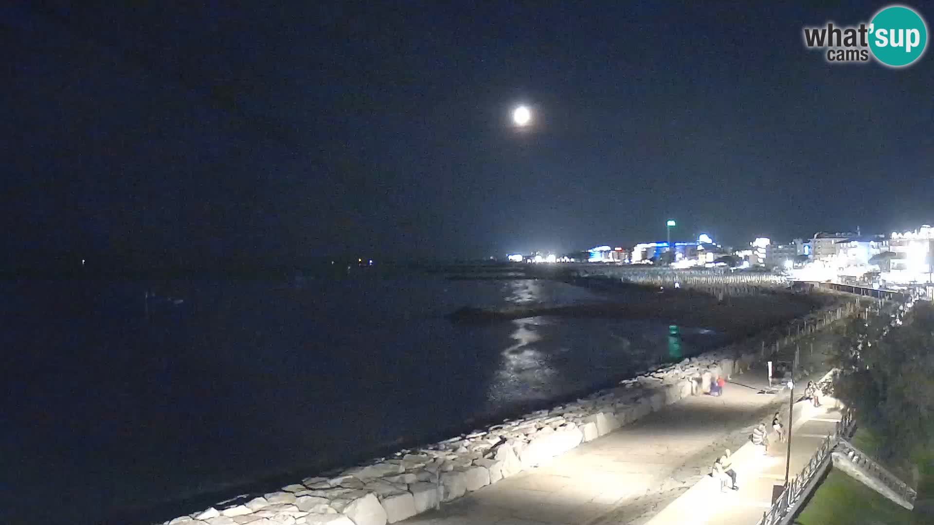 Webcam Caorle Ponente – View from Marinai di Caorle