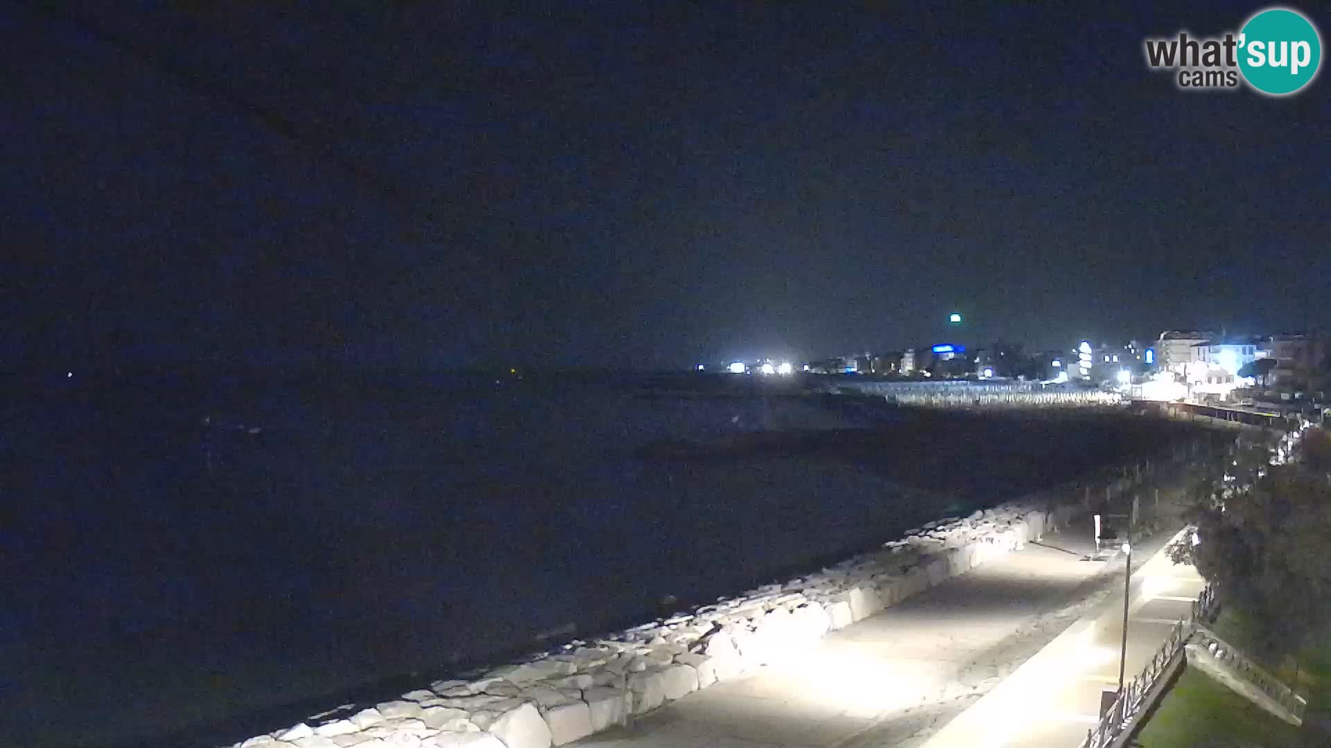 Webcam Caorle Ponente – Blick von Marinai di Caorle