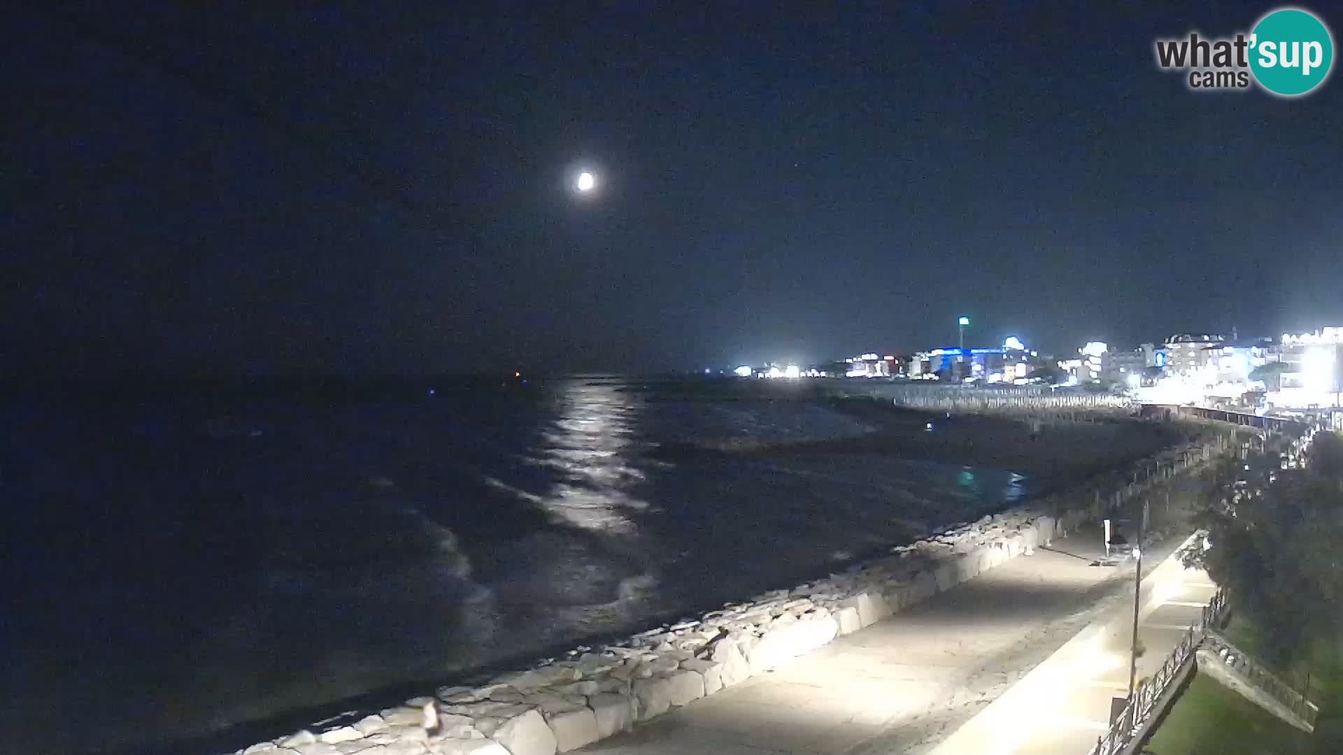 Webcam Caorle Ponente – View from Marinai di Caorle