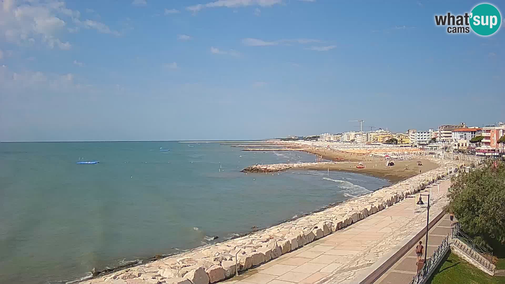 Webcam Caorle Ponente – View from Marinai di Caorle
