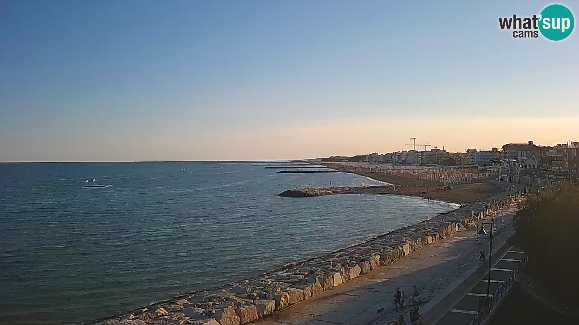 Kamera Caorle Ponente – Pogled iz “Marinai di Caorle”