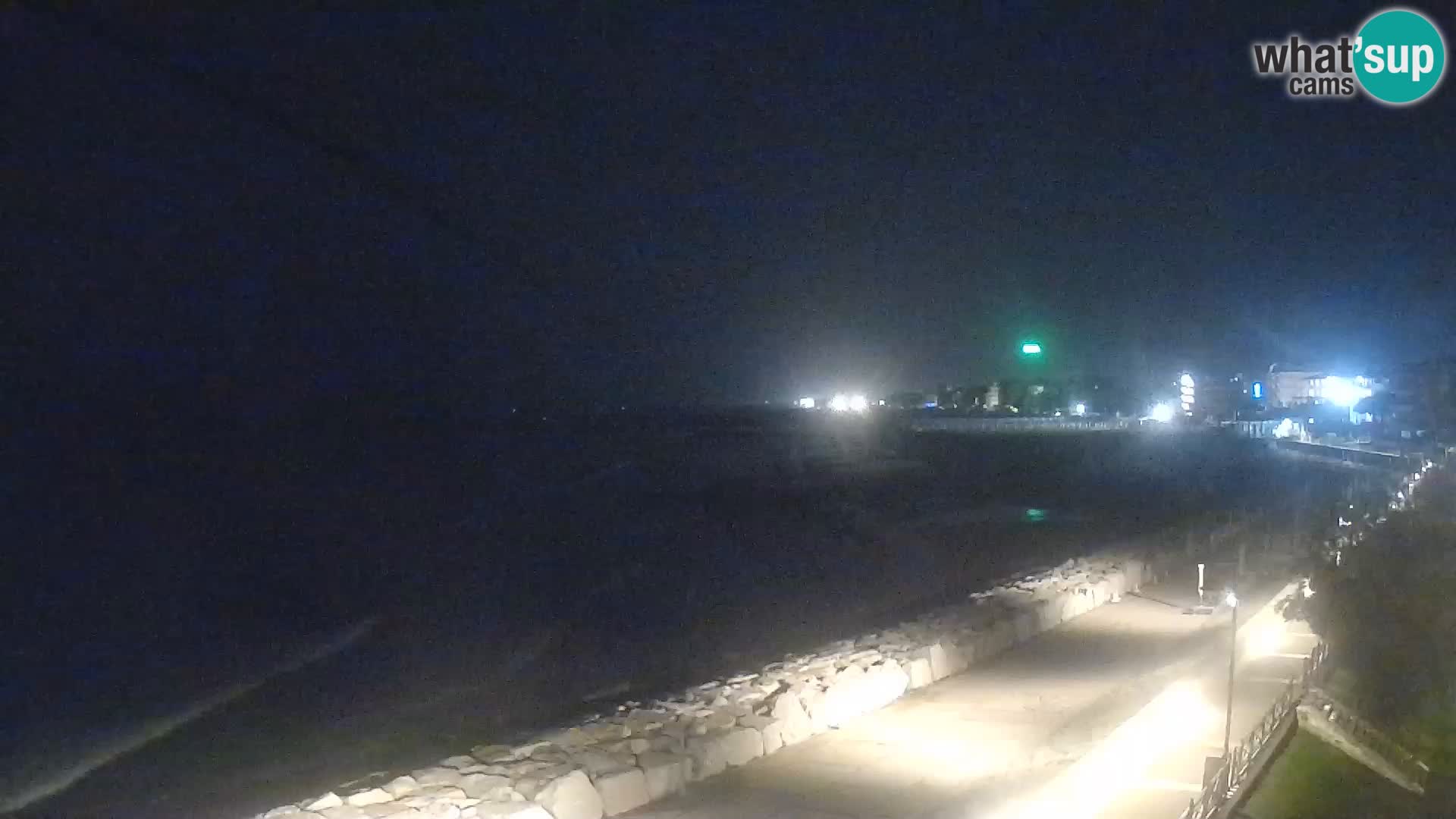 Webcam Caorle Ponente – Blick von Marinai di Caorle