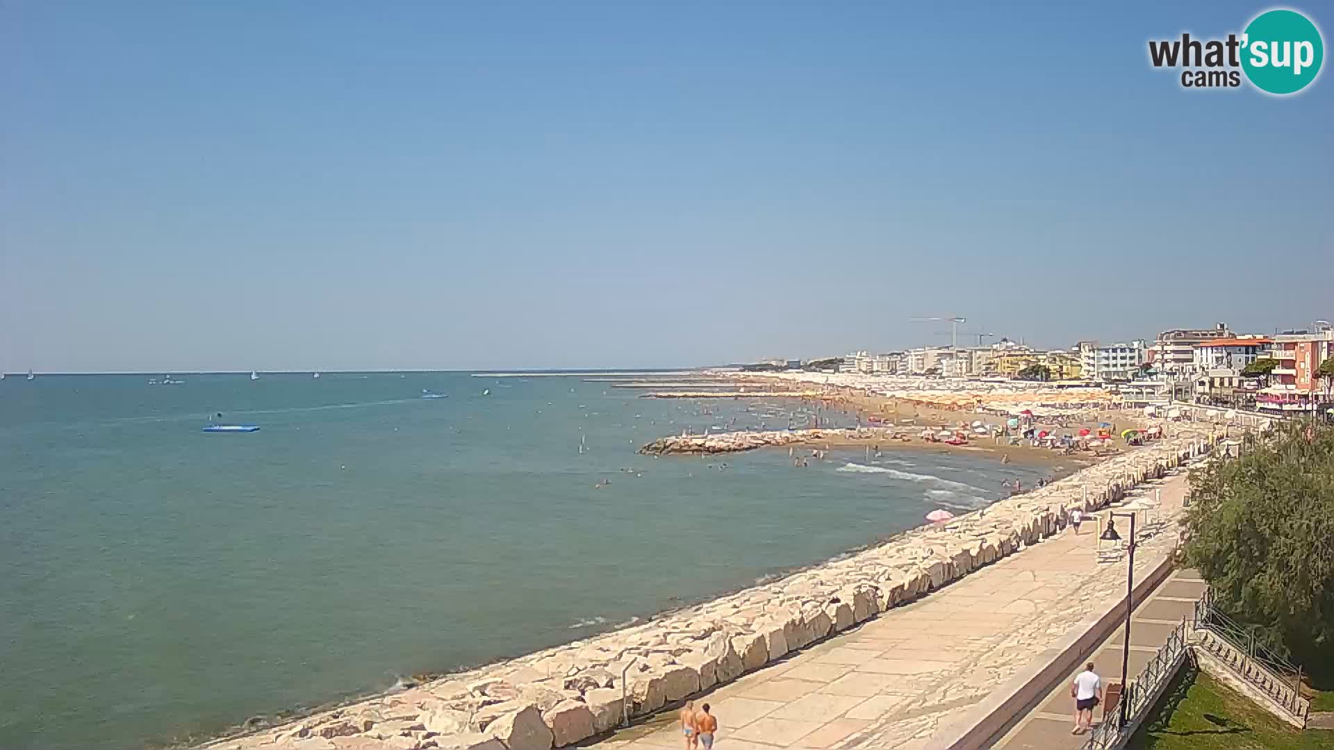 Kamera Caorle Ponente – Pogled iz “Marinai di Caorle”