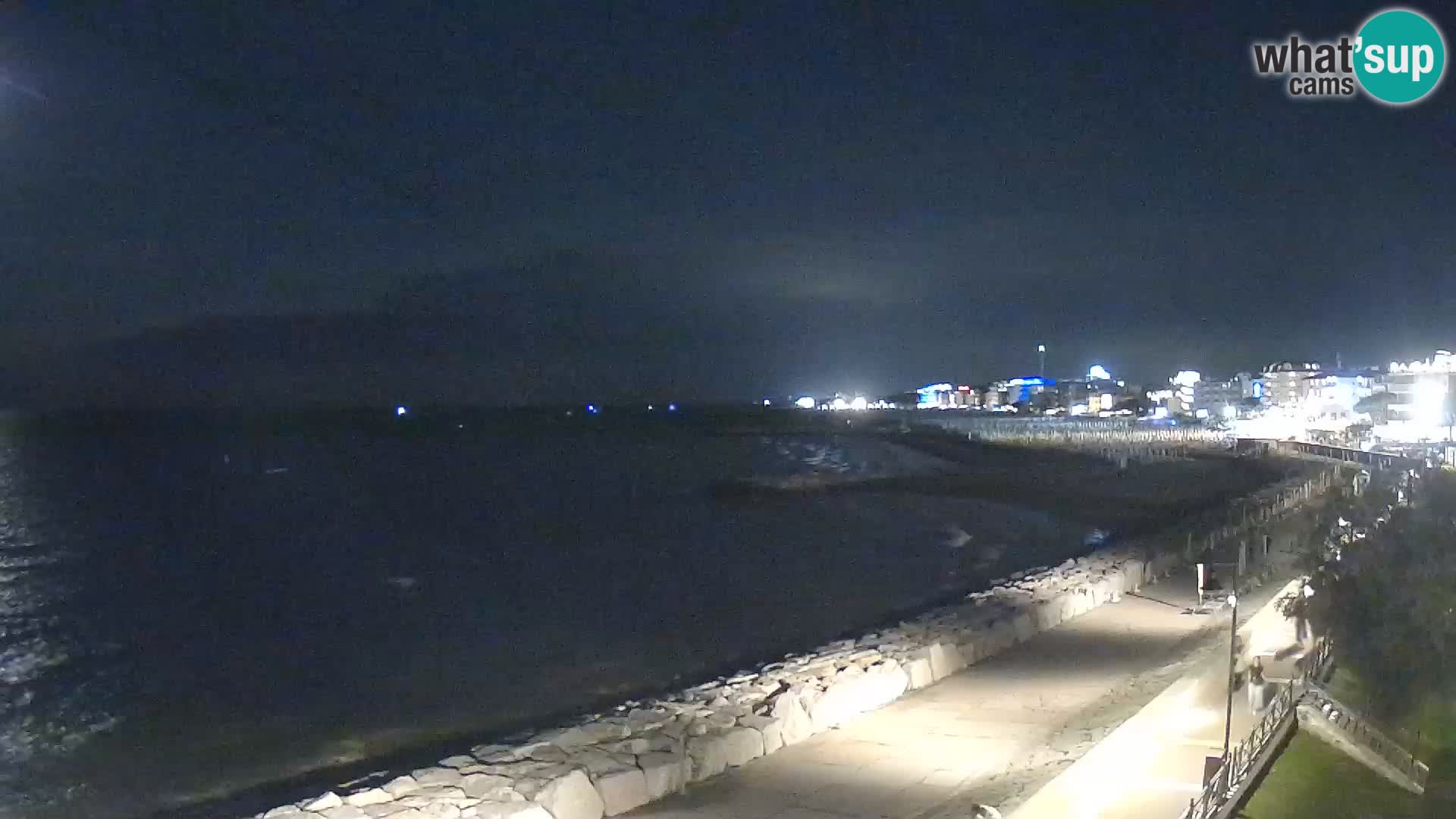 Webcam Caorle Ponente – Blick von Marinai di Caorle