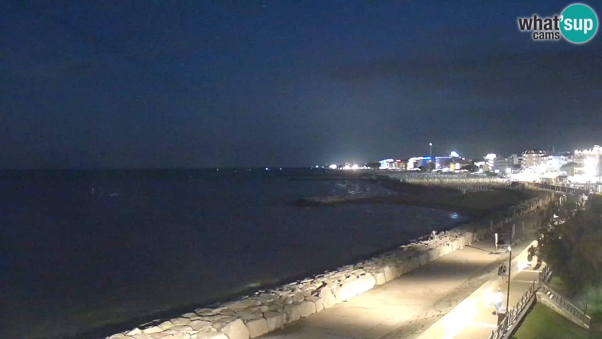 Webcam Caorle Ponente – Blick von Marinai di Caorle